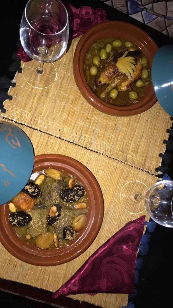 Food and drinks in Riad La Porte du Bouregreg