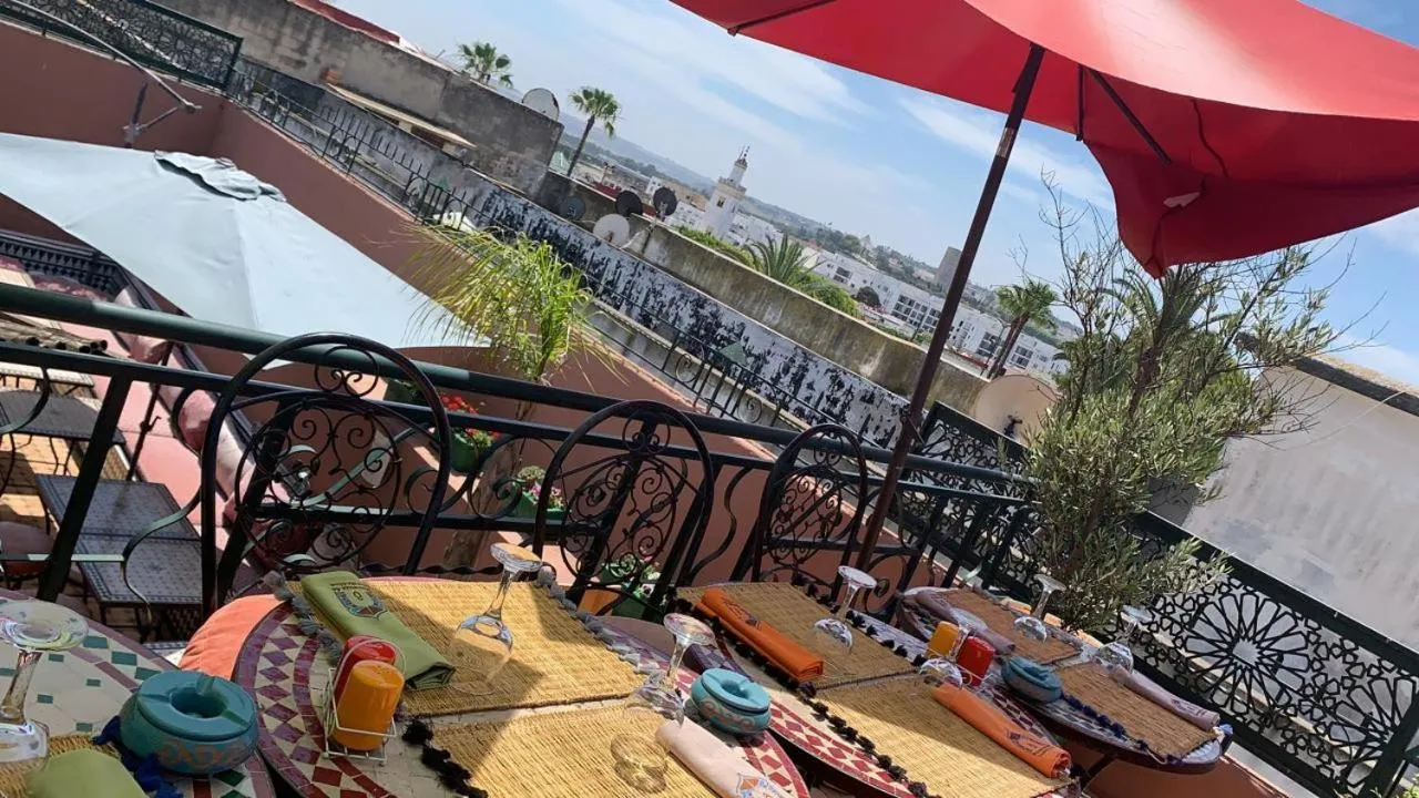 Restaurant/places to eat in Riad La Porte du Bouregreg