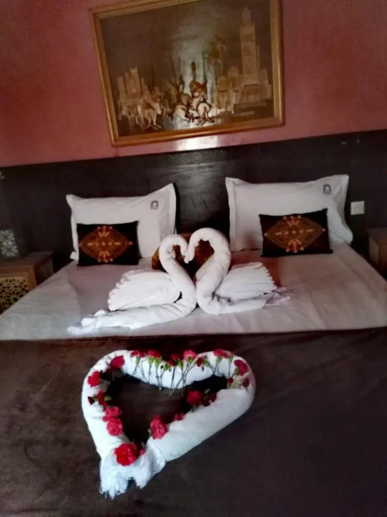 Bed in Riad La Porte du Bouregreg