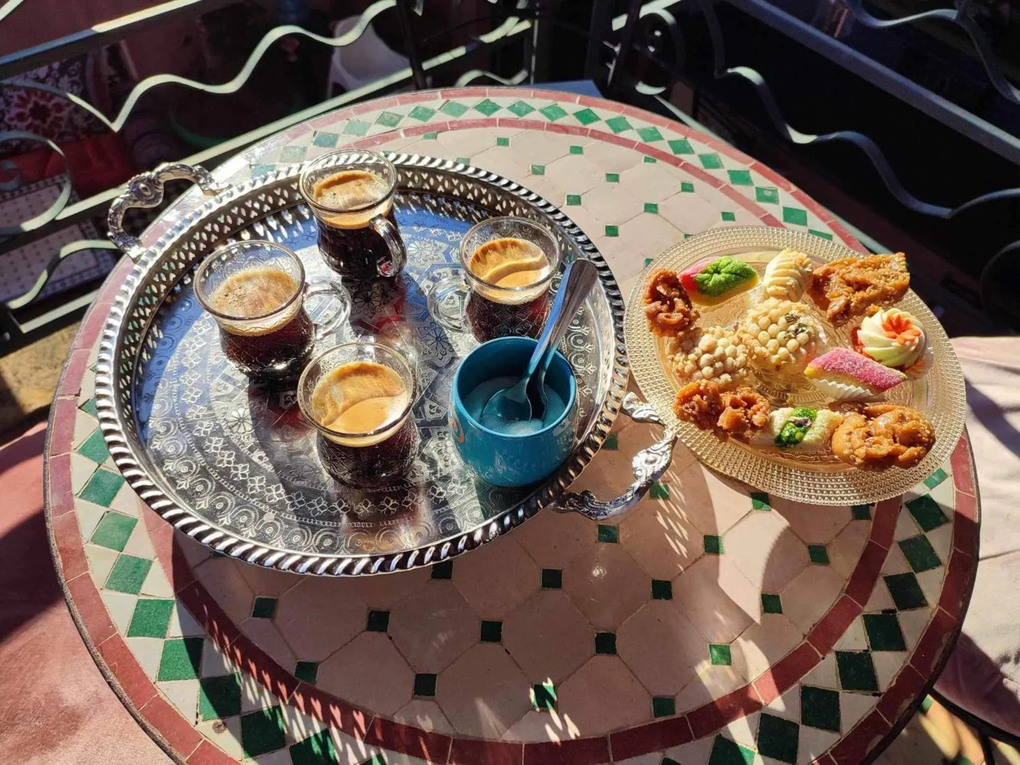 Food and drinks in Riad La Porte du Bouregreg