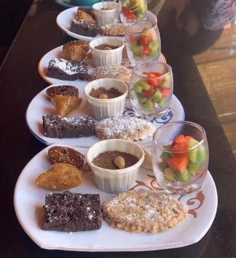 Food and drinks in Riad La Porte du Bouregreg