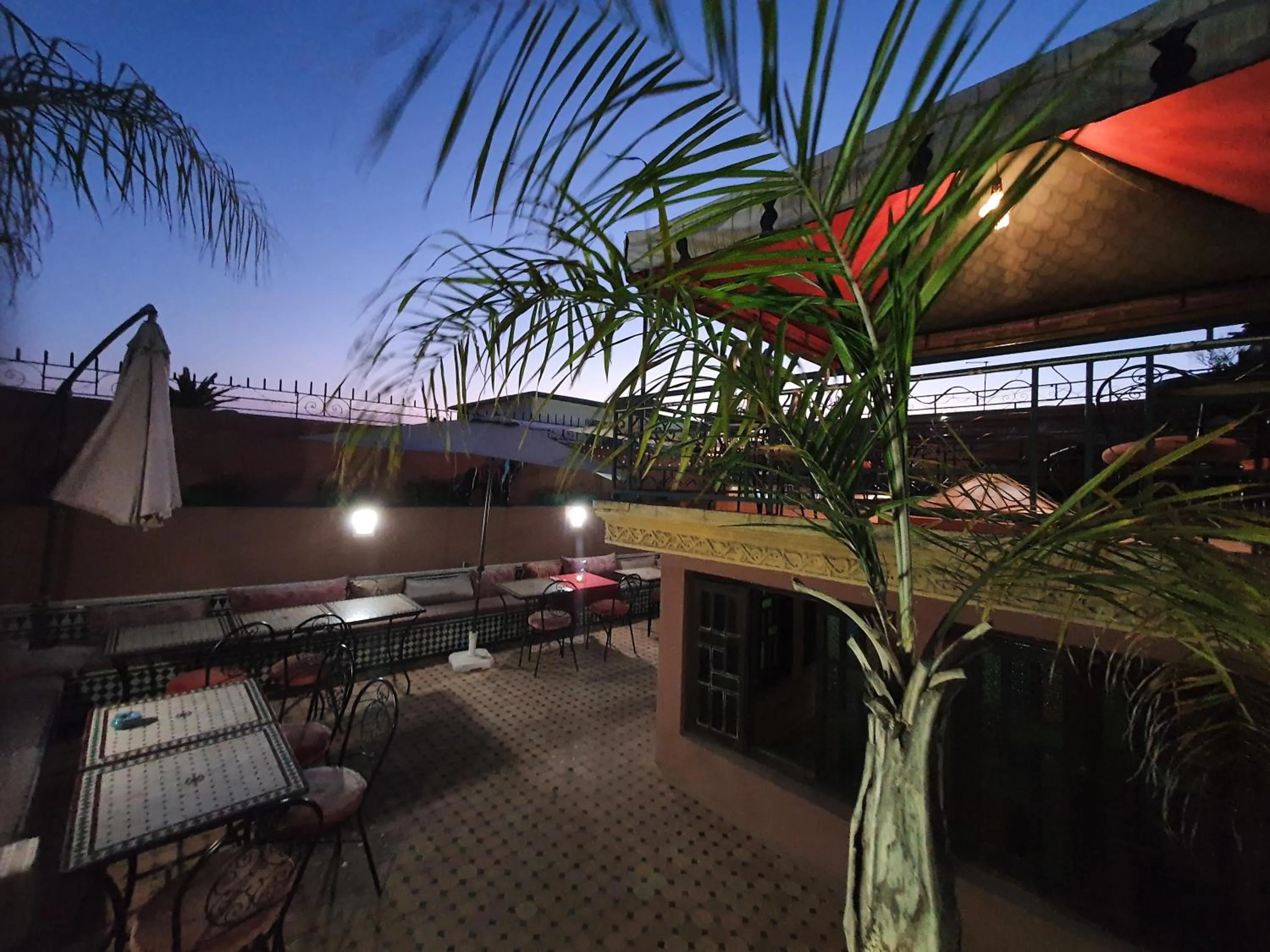 Restaurant/places to eat in Riad La Porte du Bouregreg