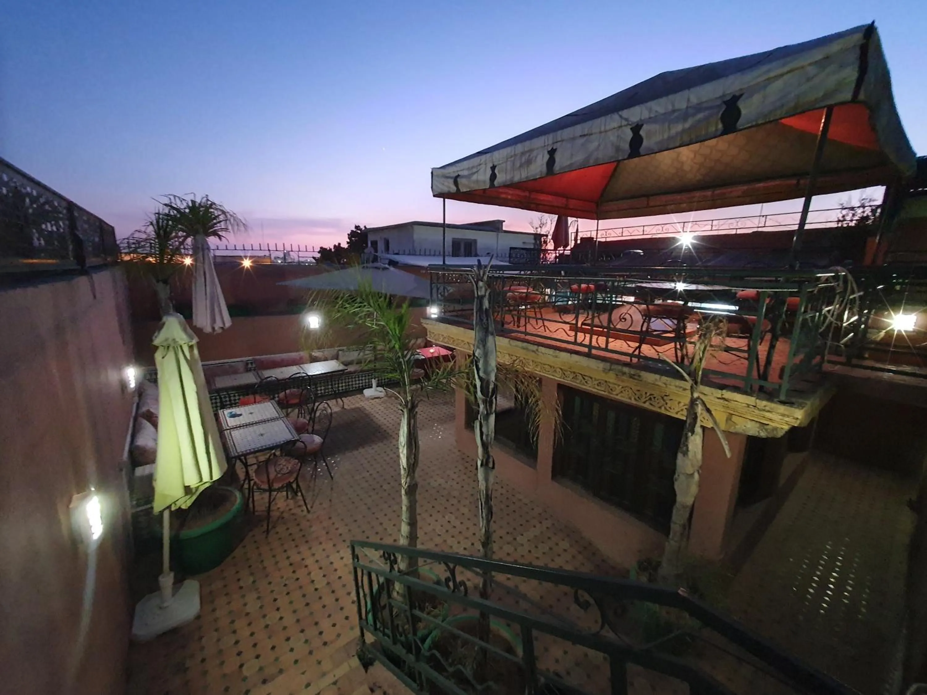 Patio in Riad La Porte du Bouregreg