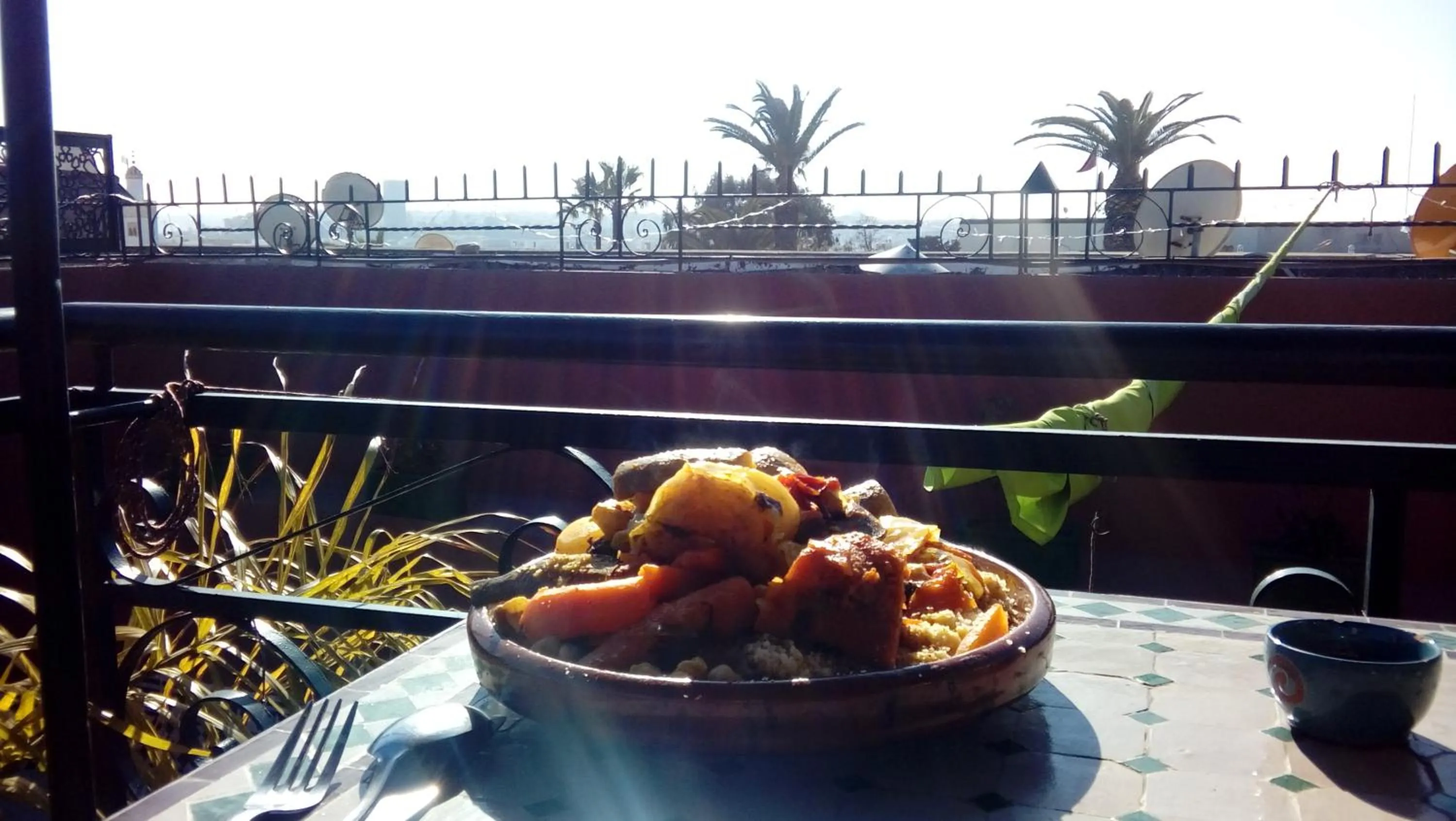Food close-up in Riad La Porte du Bouregreg