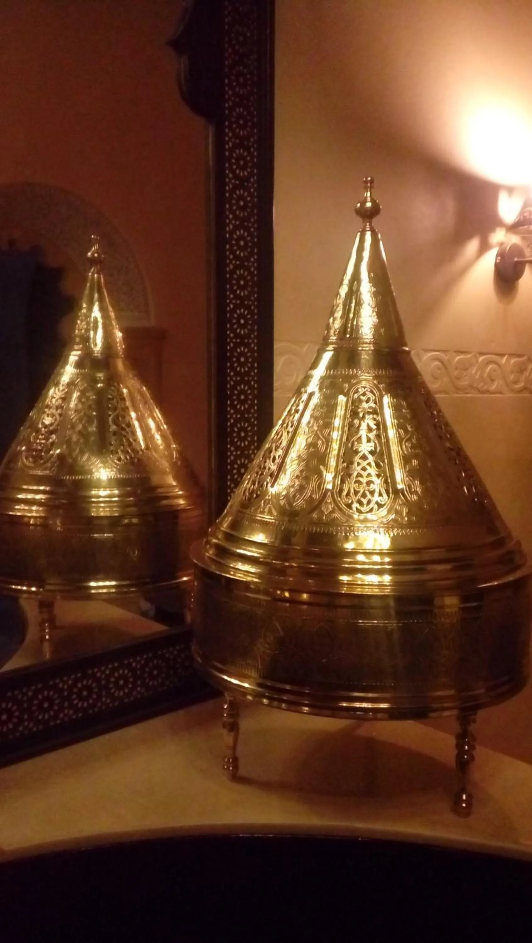 Communal lounge/ TV room in Riad La Porte du Bouregreg