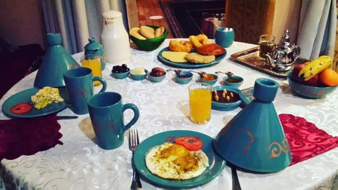 Breakfast in Riad La Porte du Bouregreg