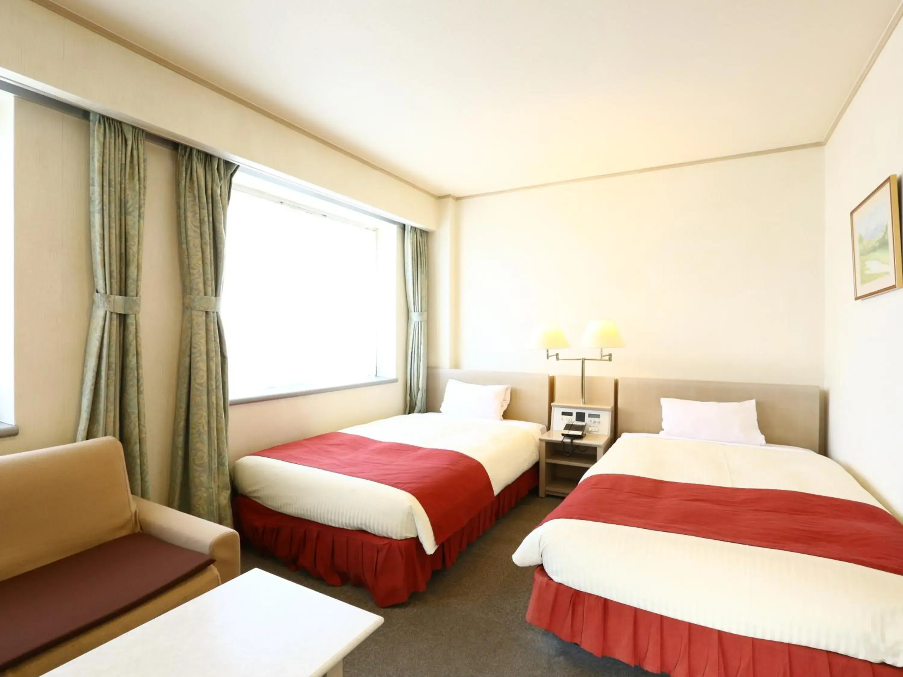 Deluxe Twin Room with Mountain View - Non-Smoking in Chino Sky View Hotel Deluxe Twin Room with Mountain View - Non-Smoking in Chino Sky View Hotel