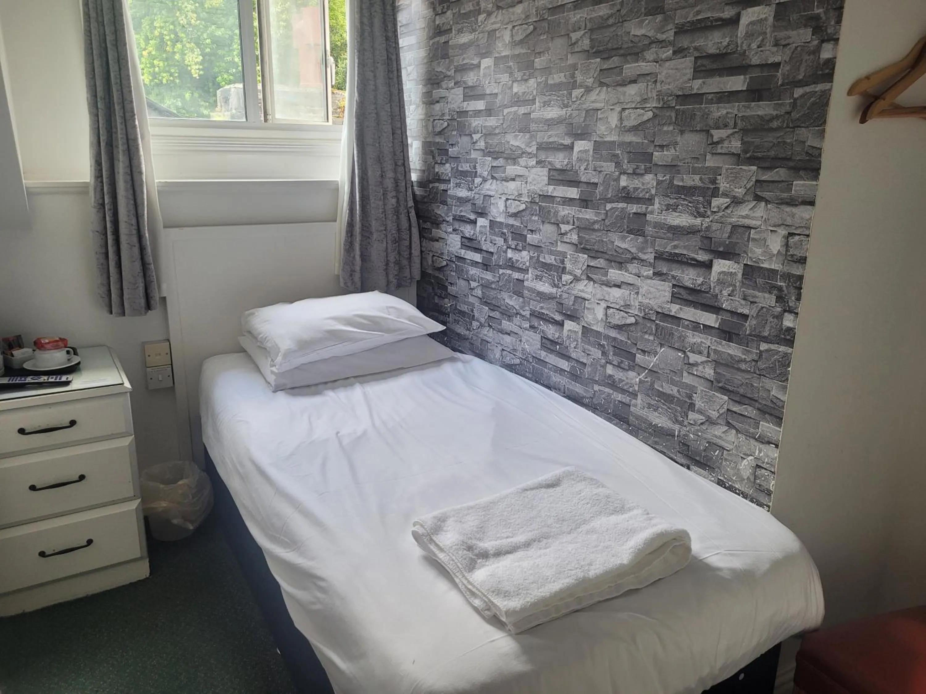 Bed in Glan Aber Hotel