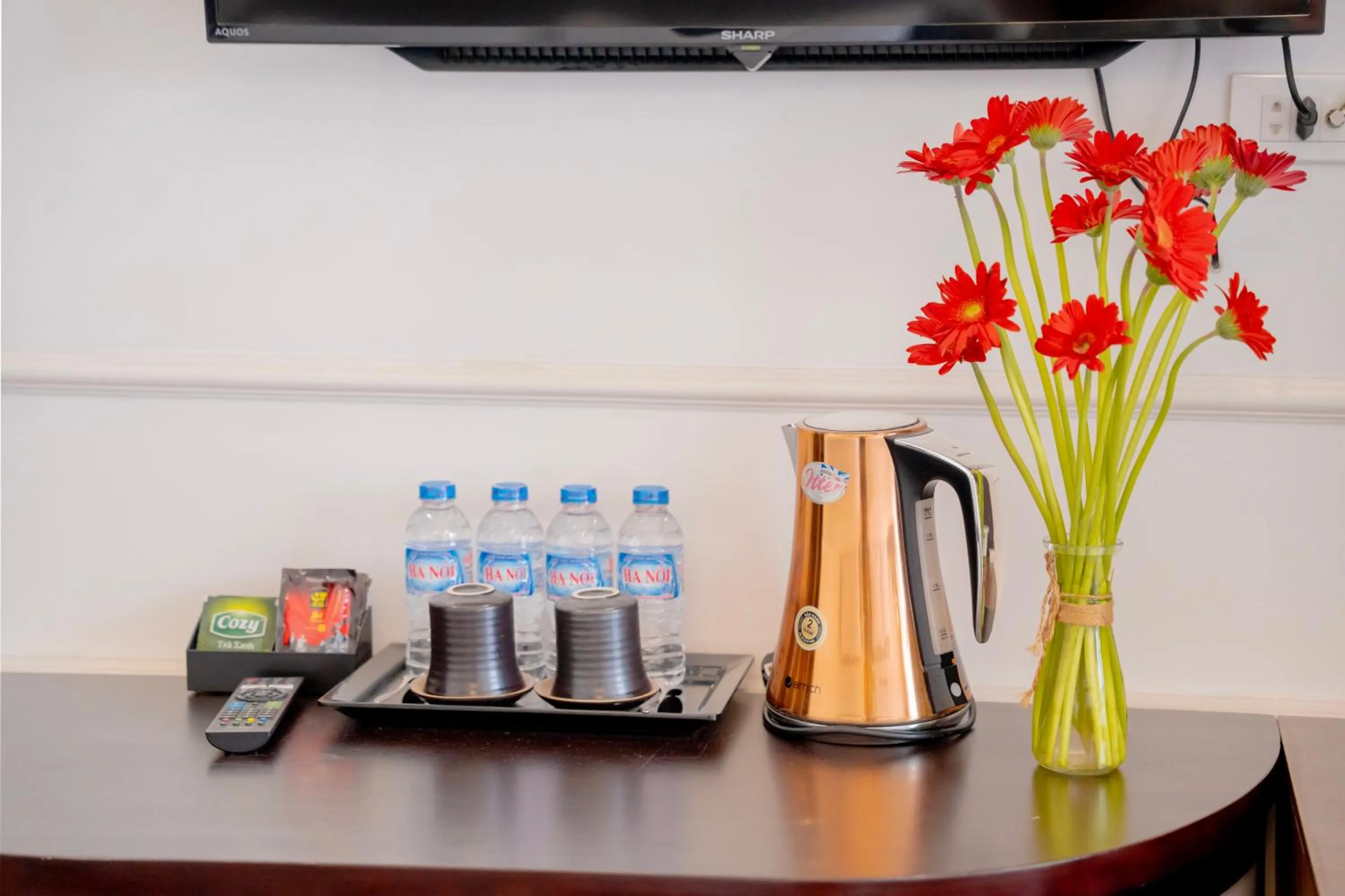 Coffee/tea facilities in Du Palace Hotel & Travel