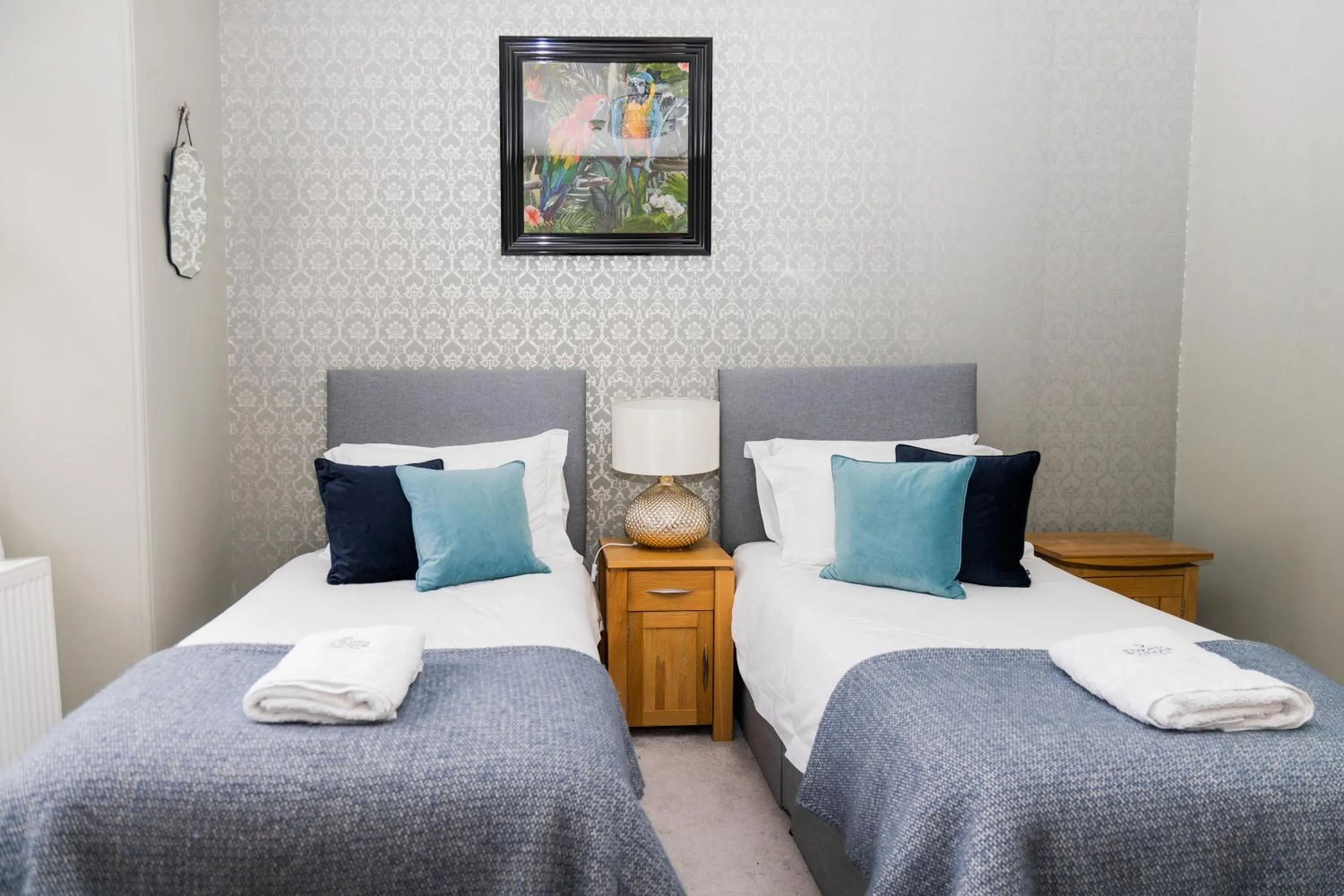 Bed in Denecrest Guest House