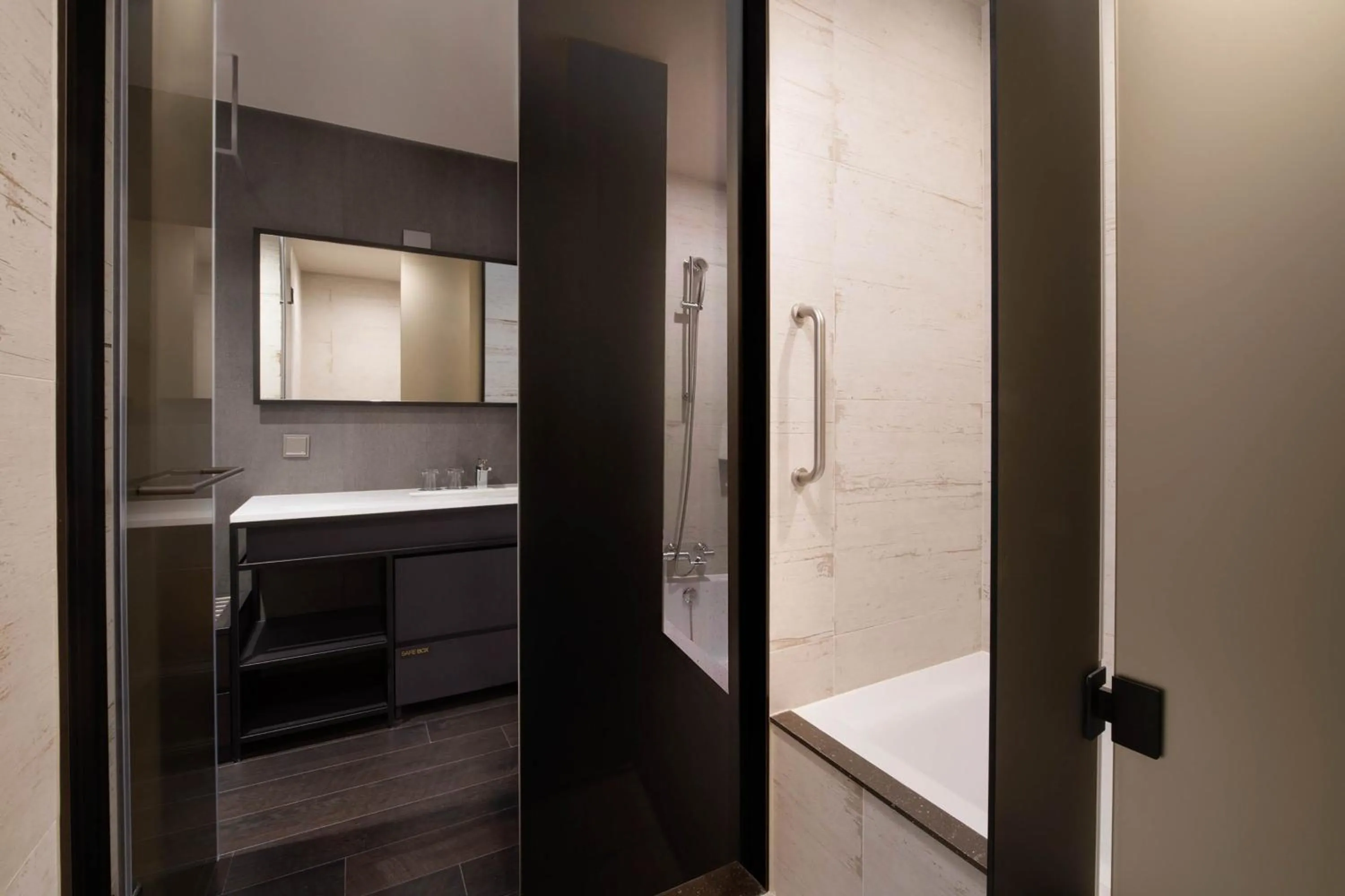 Bathroom in Four Points by Sheraton Seoul Gangnam