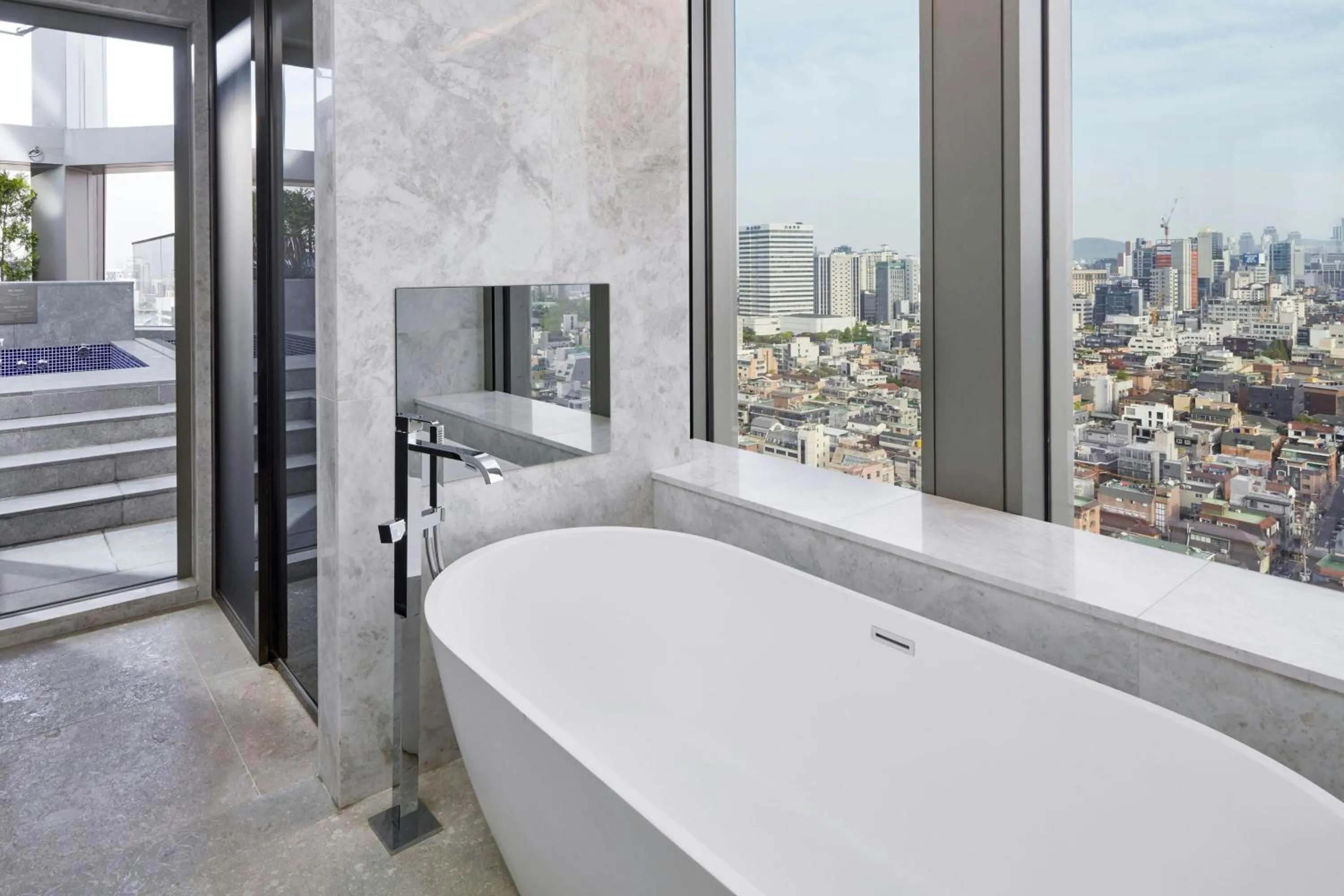 Bathroom in Four Points by Sheraton Seoul Gangnam