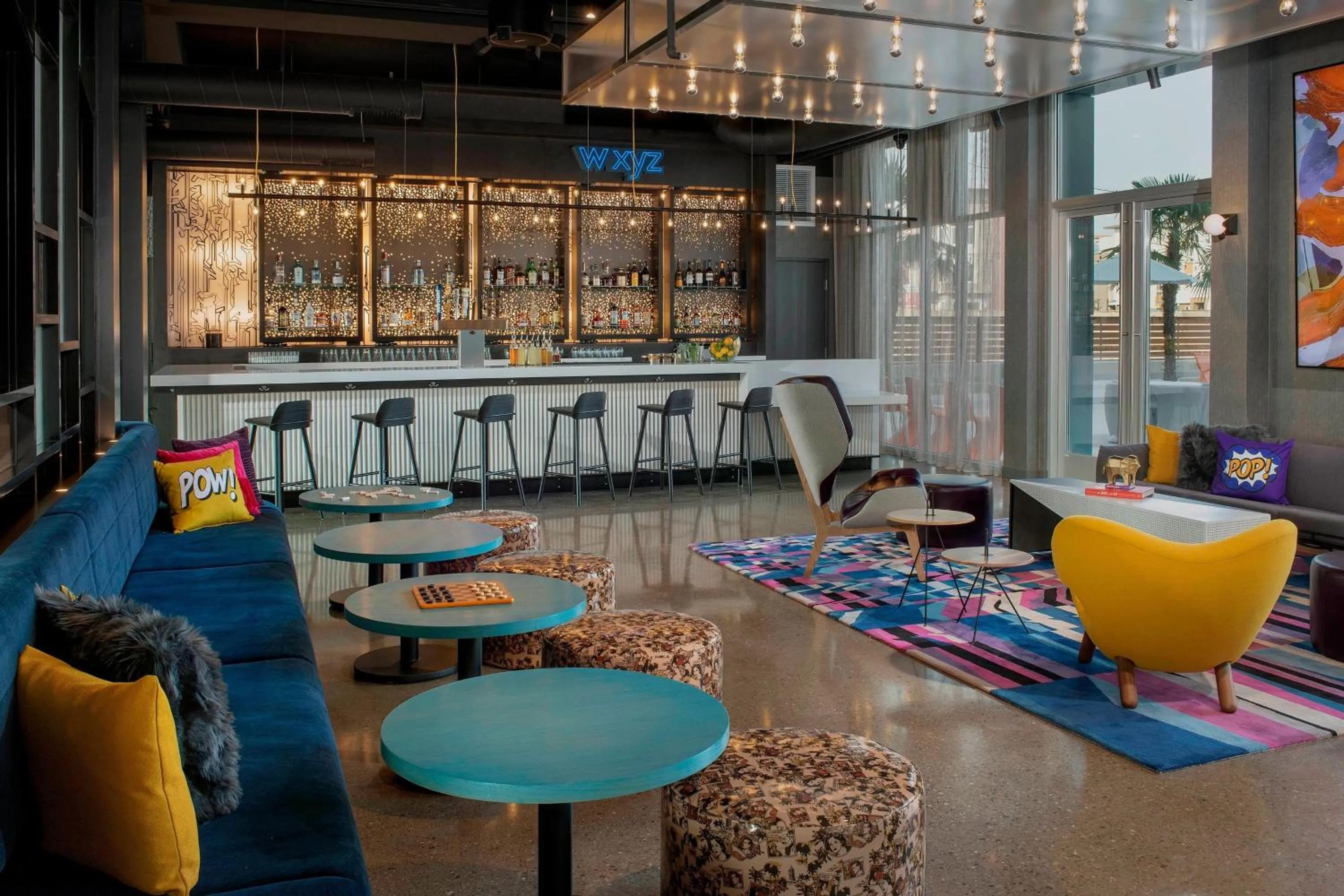 Lounge or bar in Aloft Dublin-Pleasanton