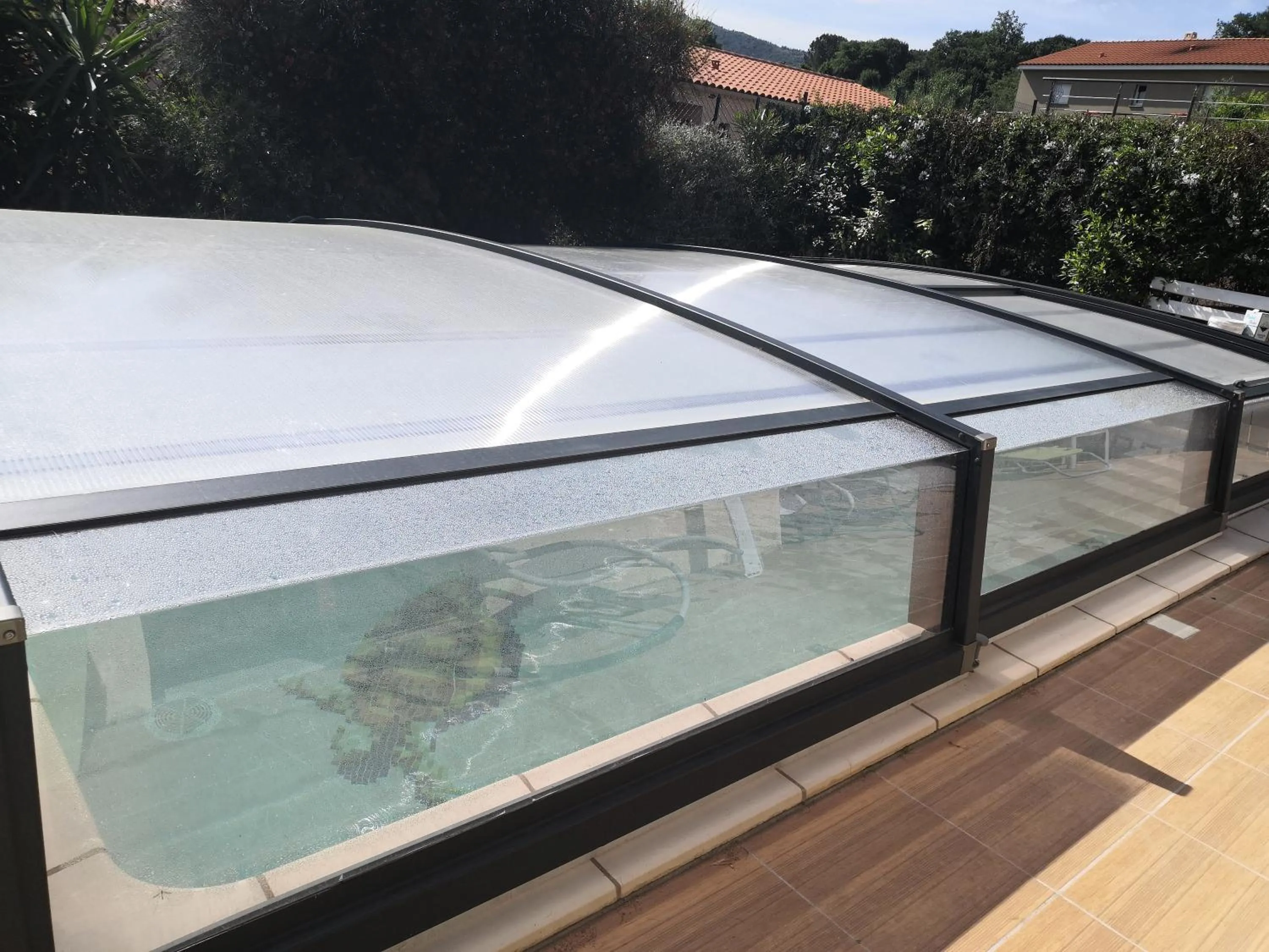 Swimming pool in Entre mer et montagne