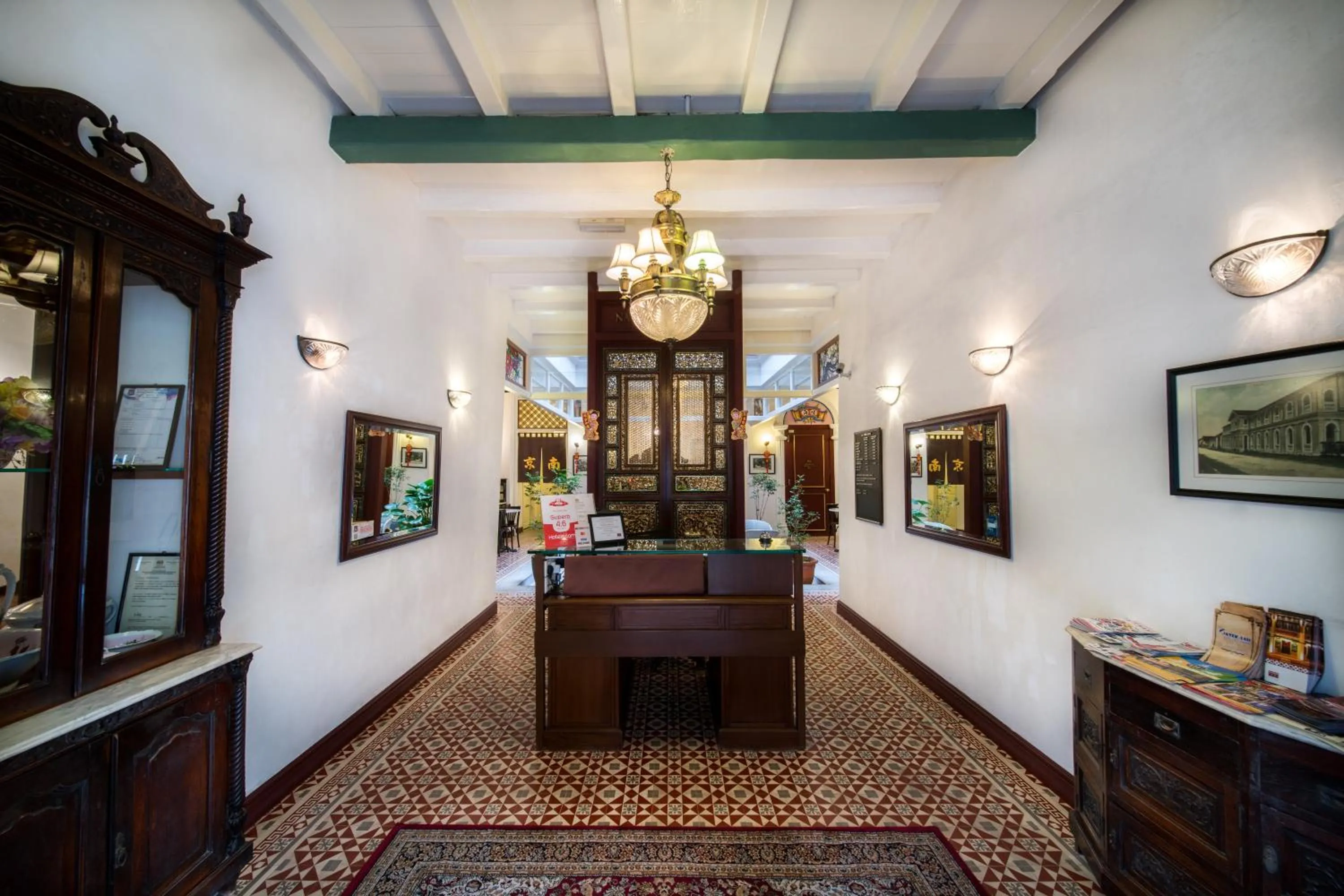 Lobby or reception in Nam Keng Hotel Penang