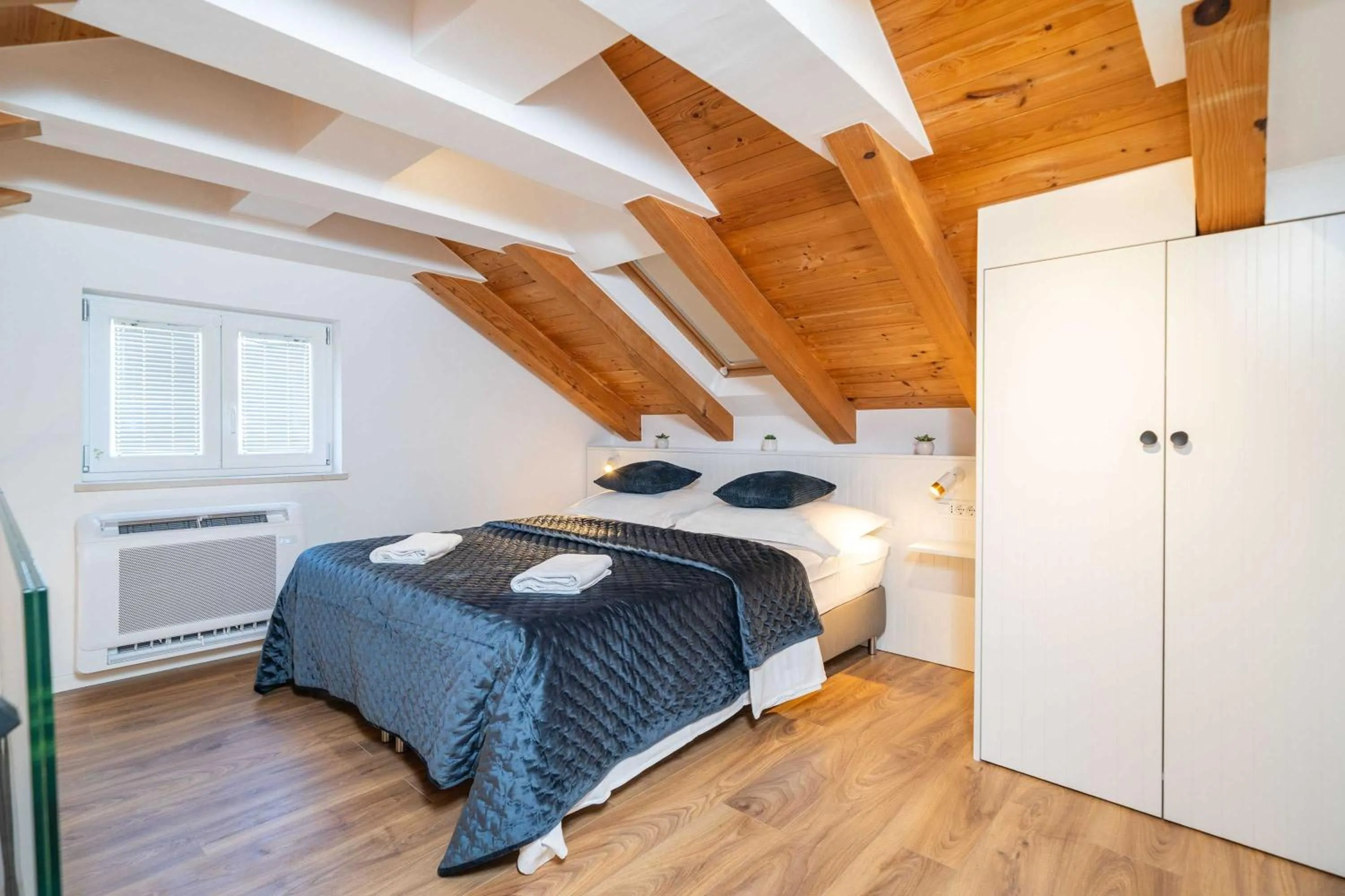 Bedroom, Bed in Apartments Villa Aura - Adult Only