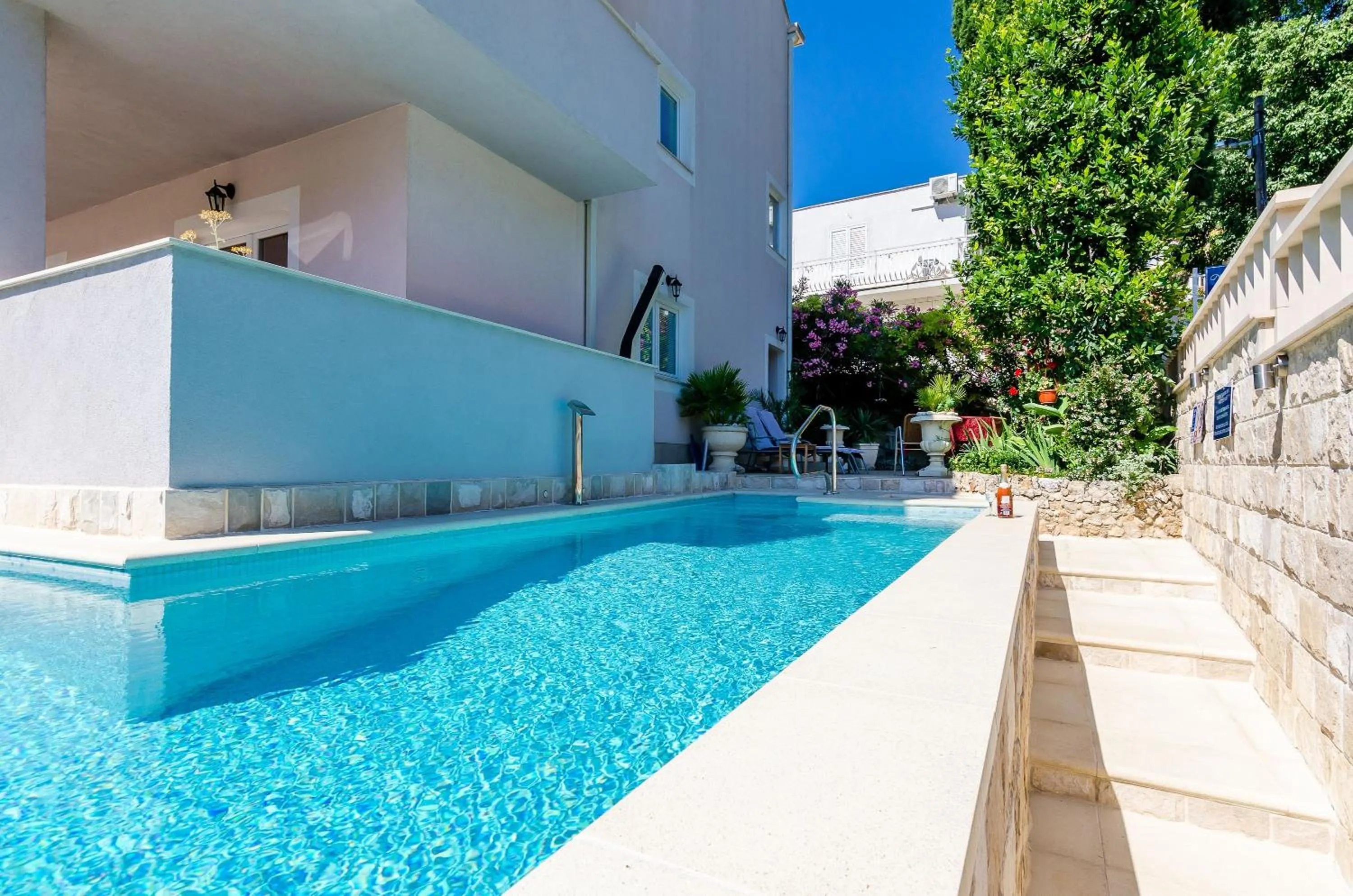 Swimming pool in Apartments Villa Aura - Adult Only