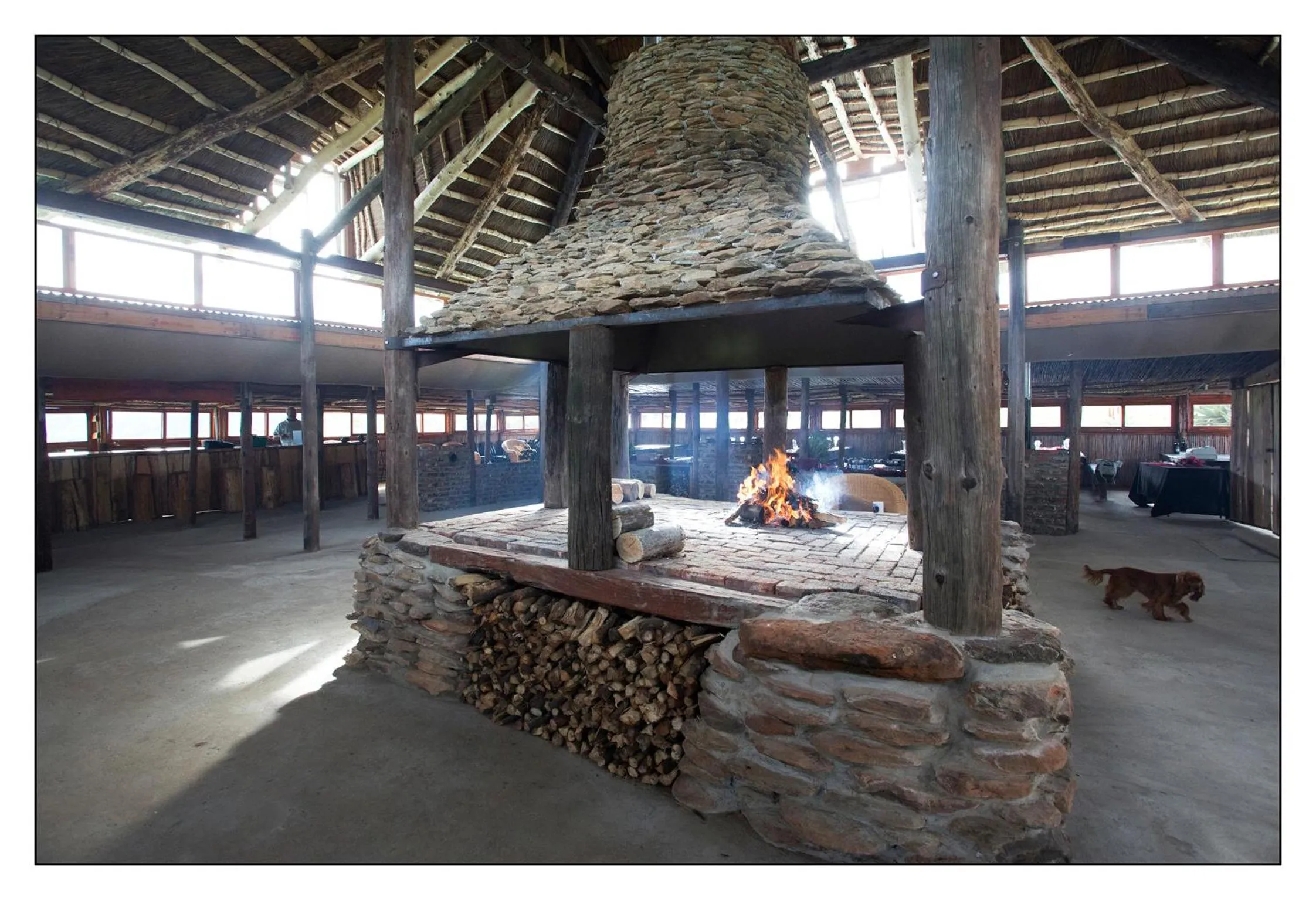 Restaurant/places to eat in Swartberg Pass Cottages - Kobus Se Gat