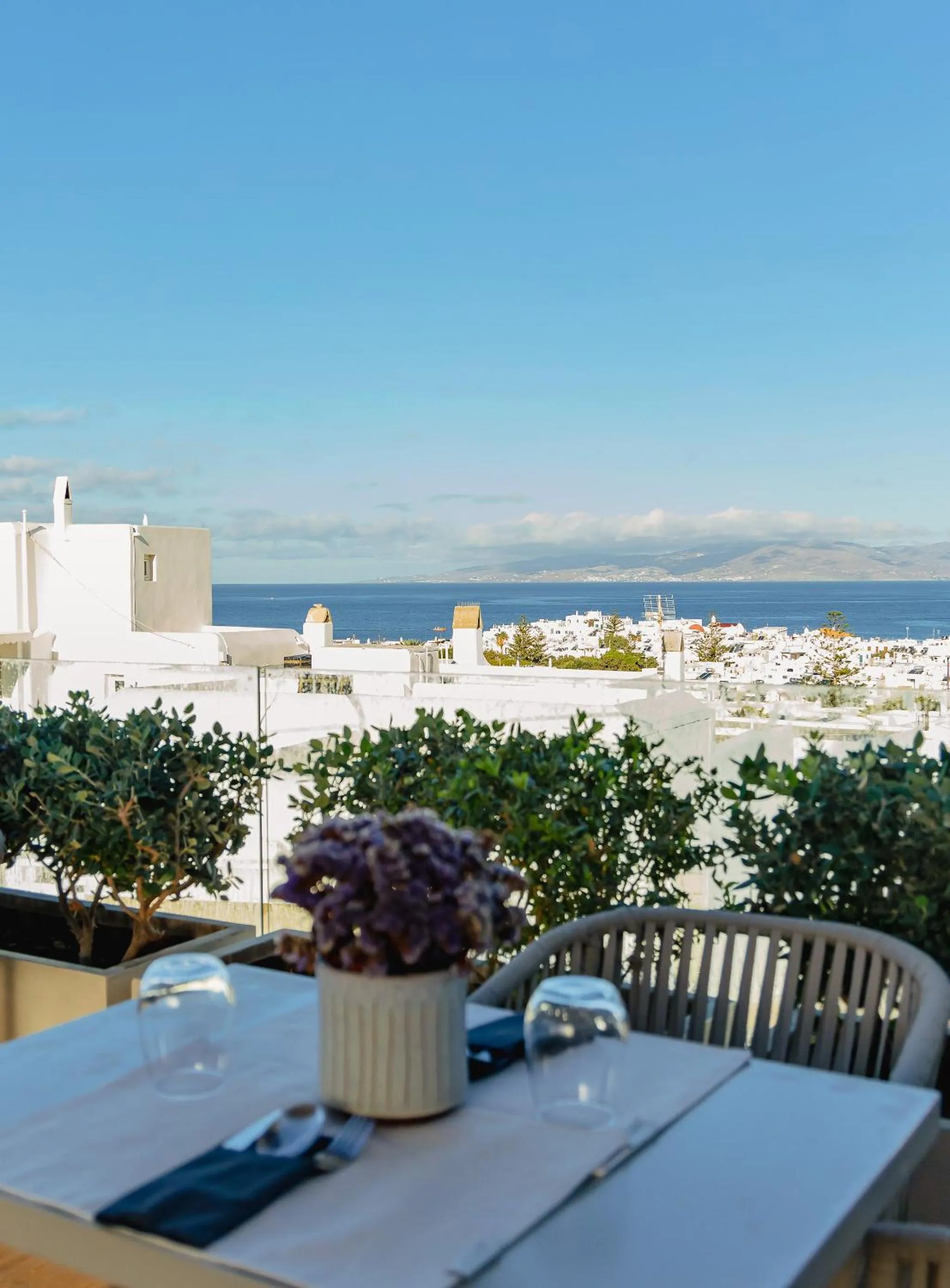 Restaurant/places to eat in Oniro Suites