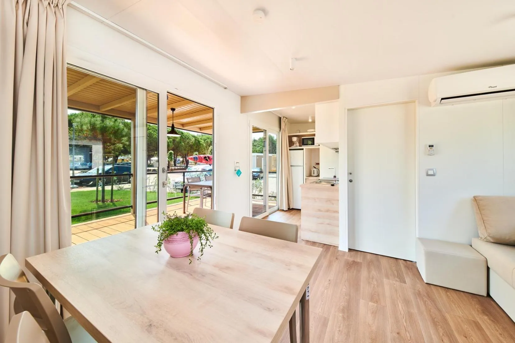 Patio in Camping Stella Maris Mobile Homes