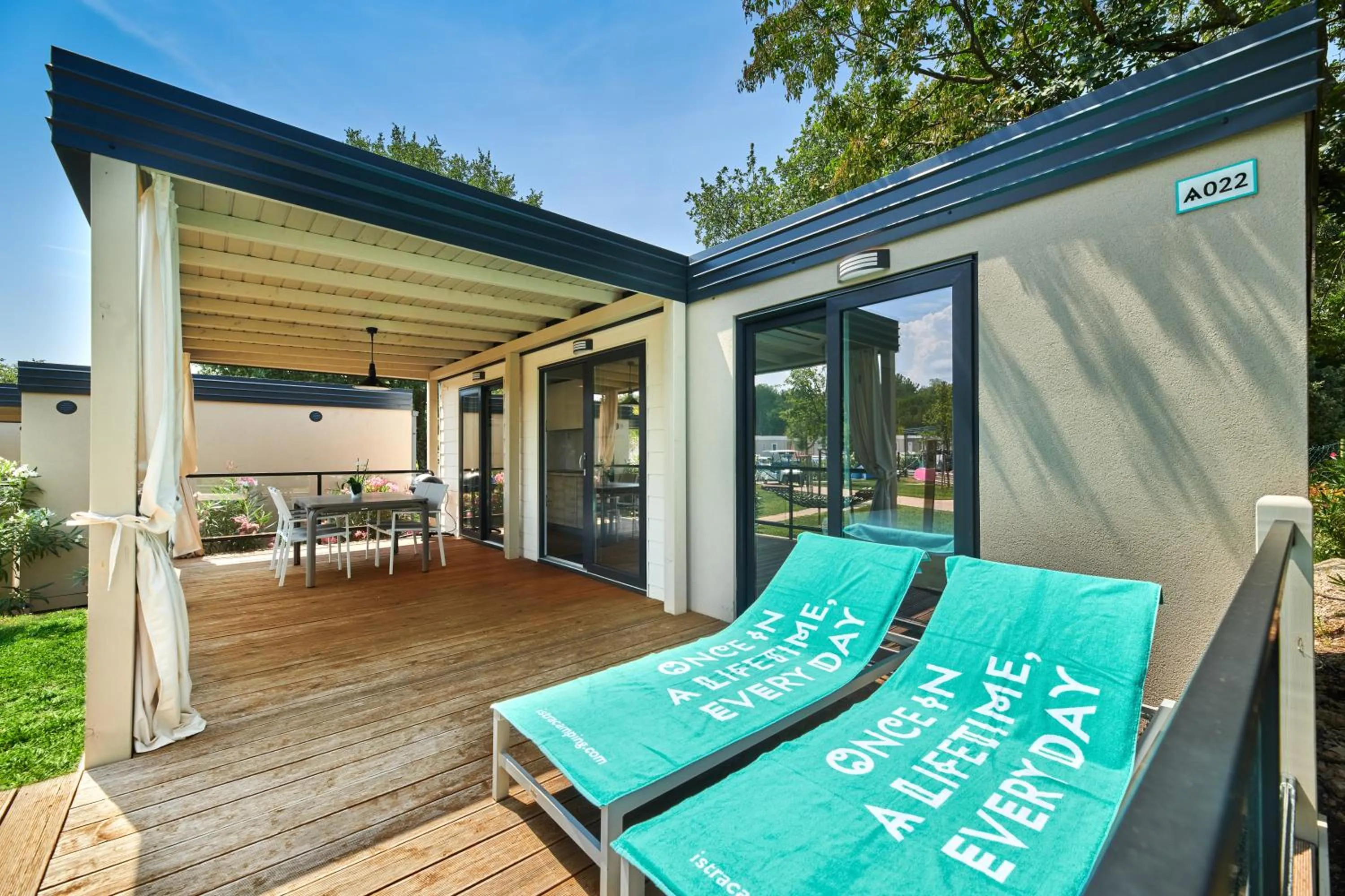 Facade/entrance in Camping Stella Maris Mobile Homes