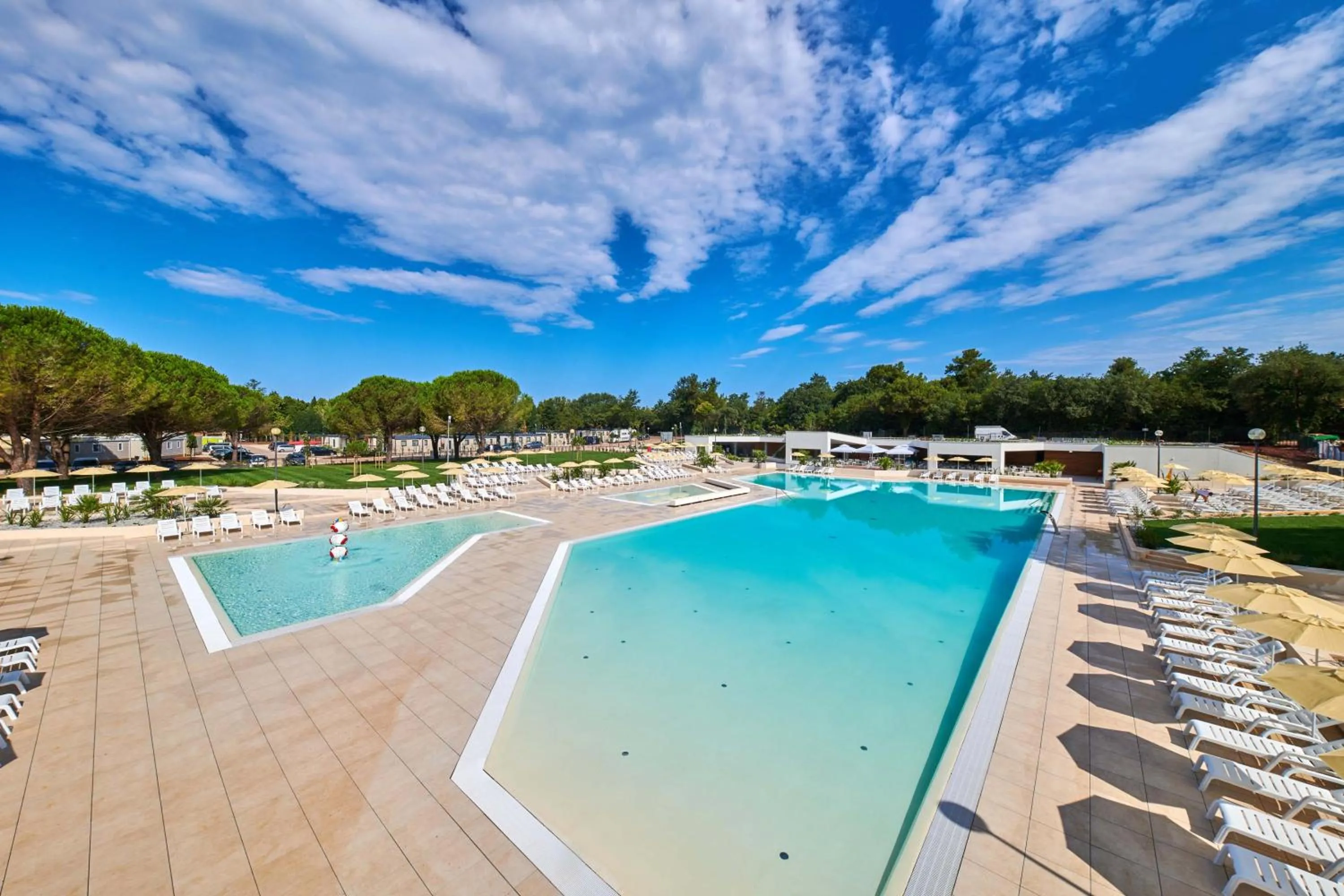 Swimming pool in Camping Stella Maris Mobile Homes