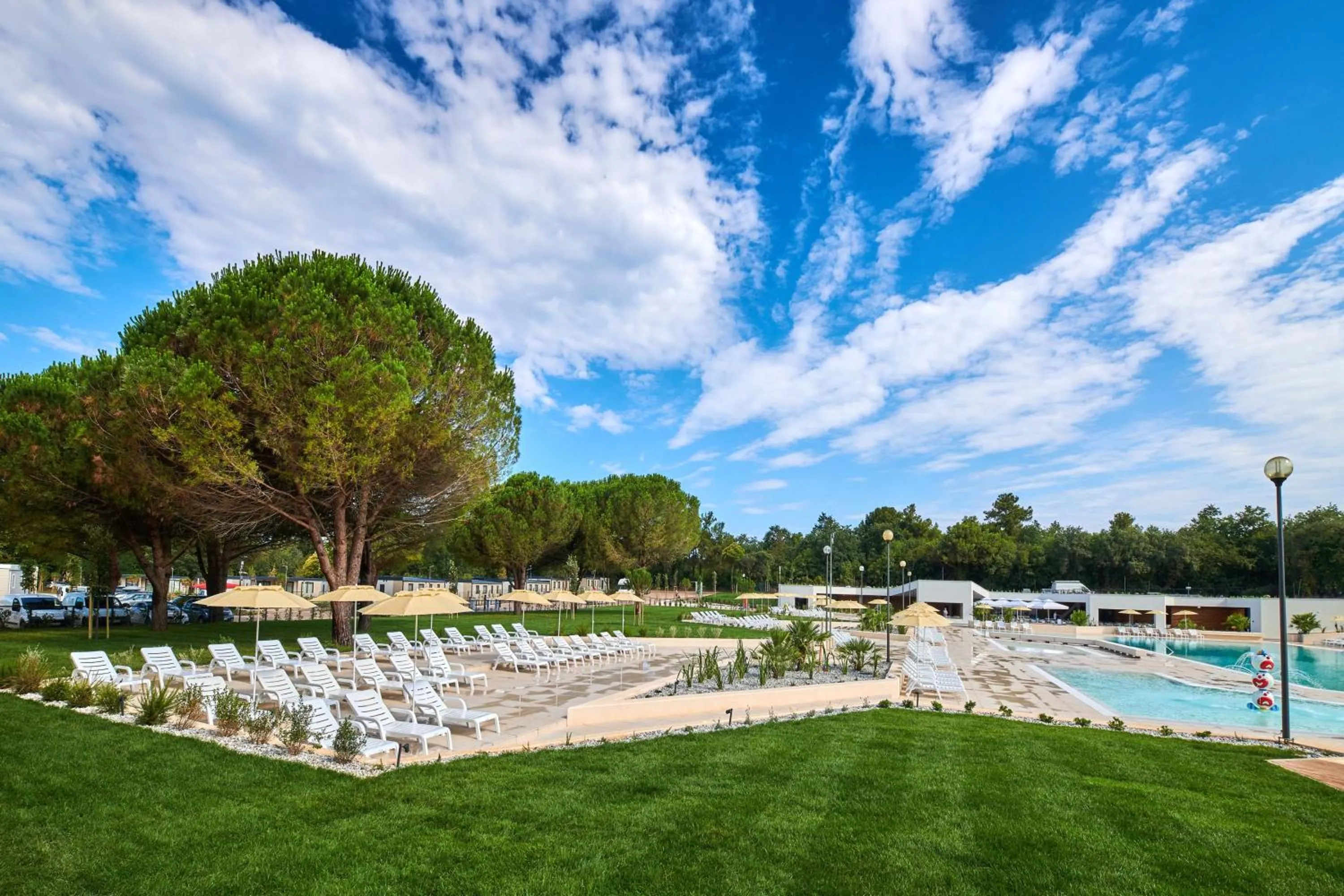 Swimming pool in Camping Stella Maris Mobile Homes