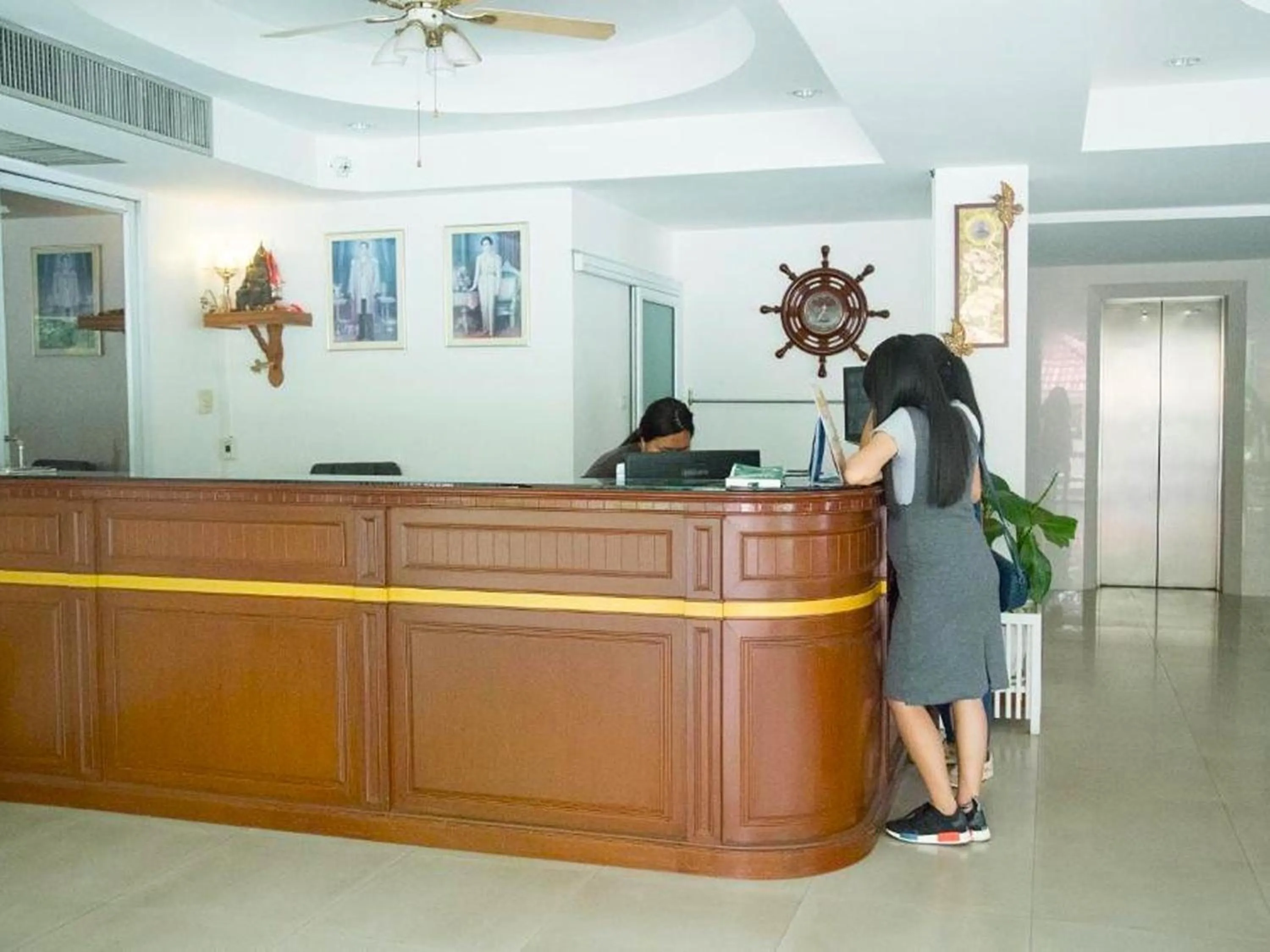 Lobby or reception in BT Grand Condotel