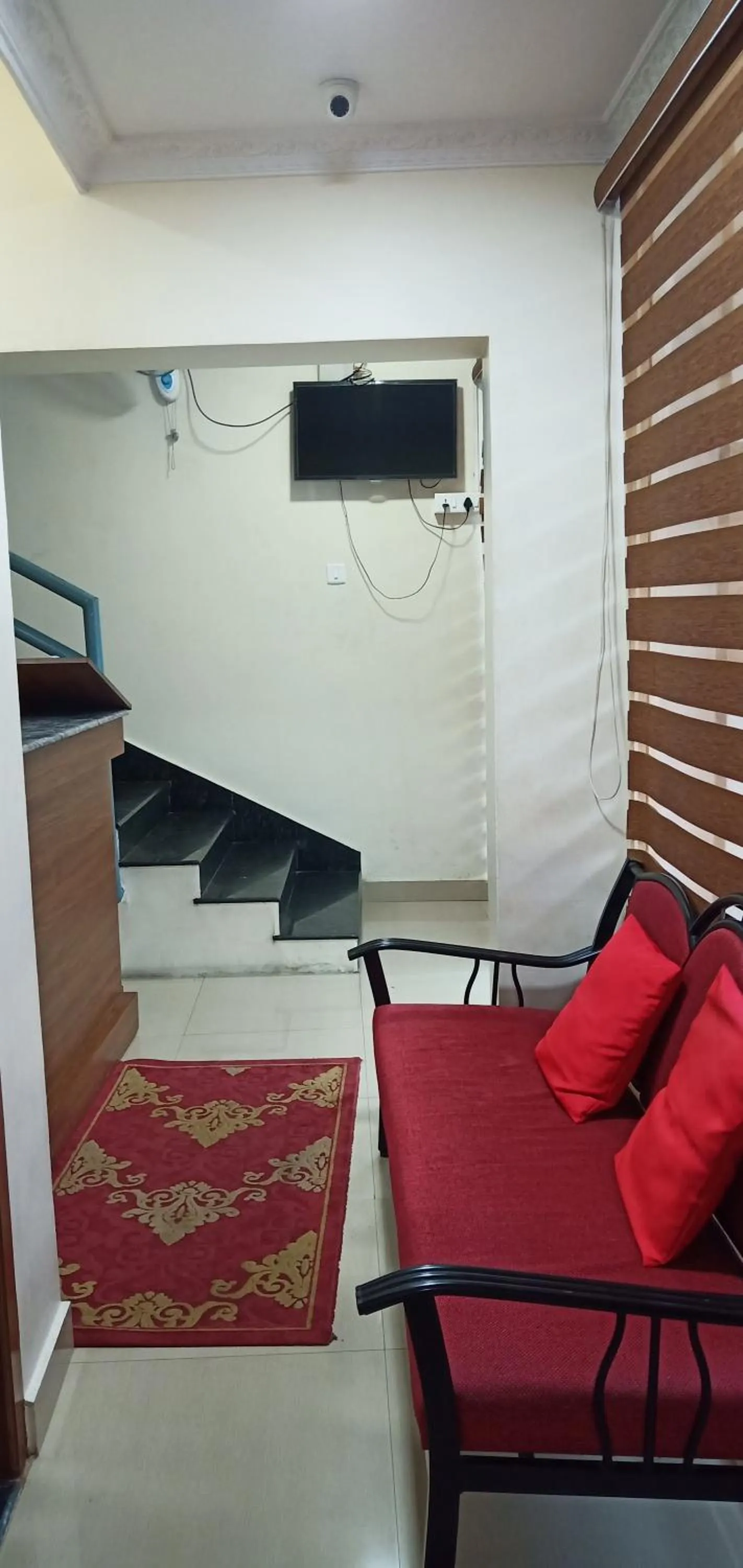 Seating area in Brindavan Residency