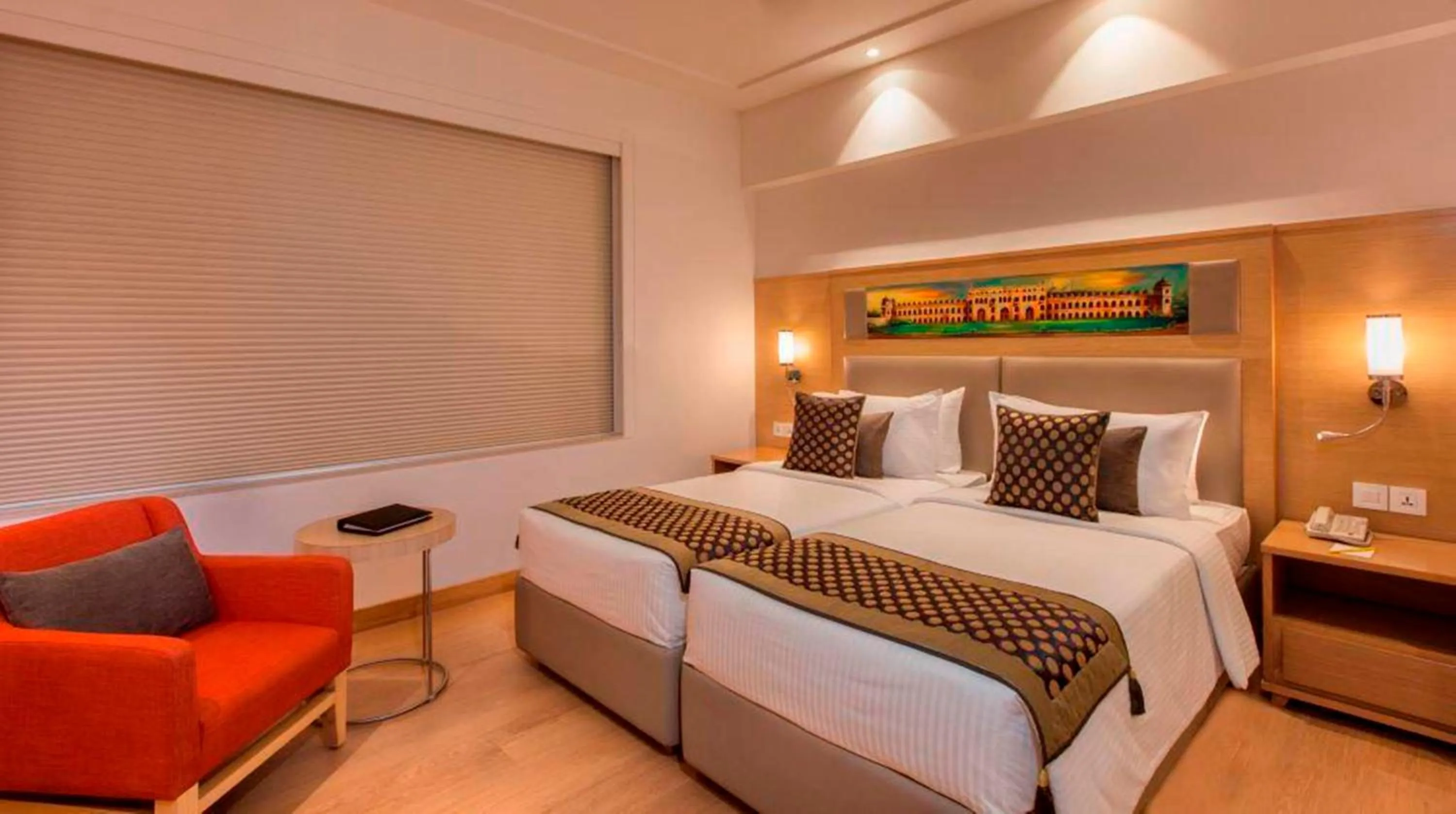 Bedroom, Bed in Lemon Tree Hotel Lucknow