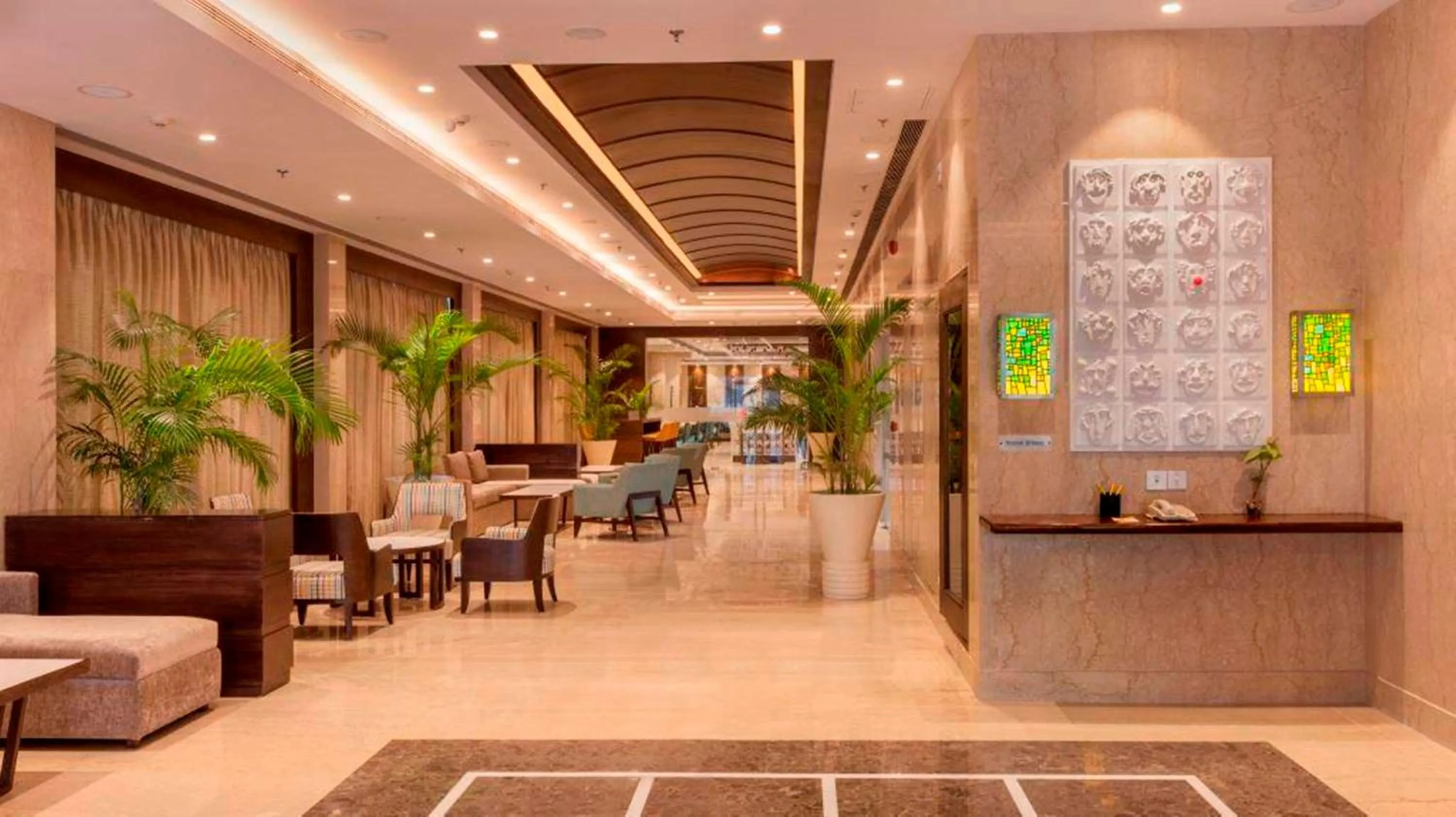 Lobby or reception in Lemon Tree Hotel Lucknow