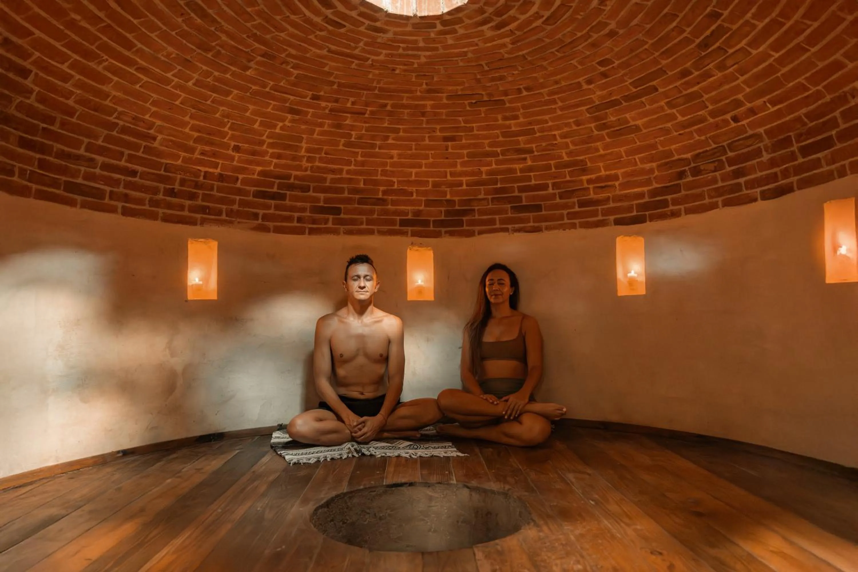 Hot Spring Bath in Petit Lafitte Beach Front Hotel & Bungalows