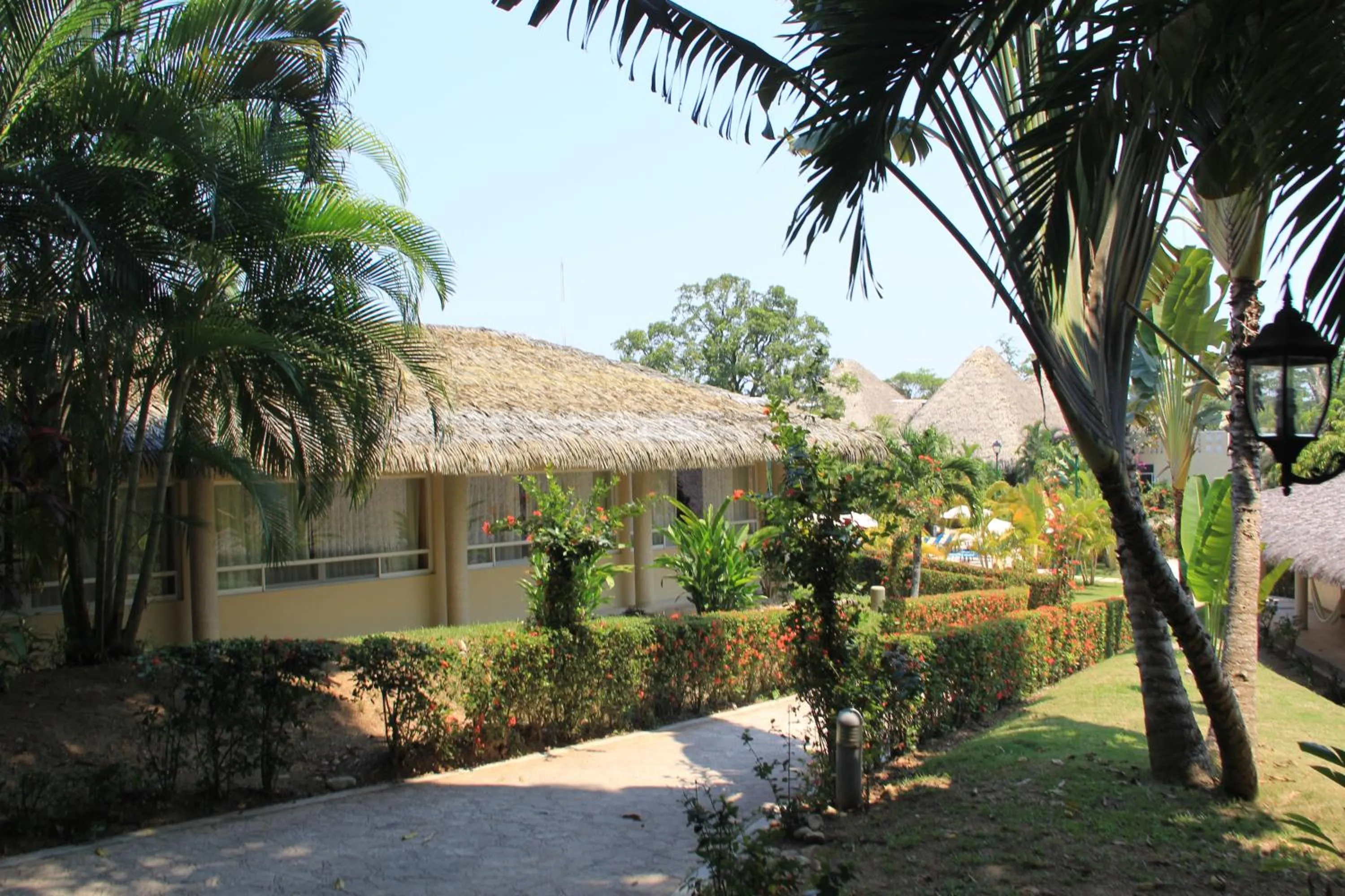 Property building in Hotel Villa Mercedes Palenque