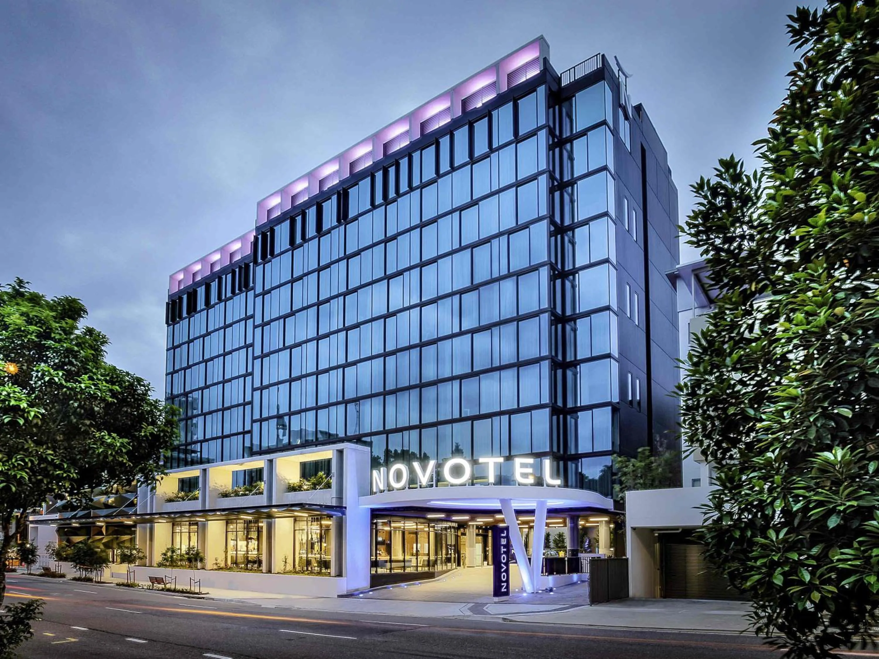 Property building in Novotel Brisbane South Bank