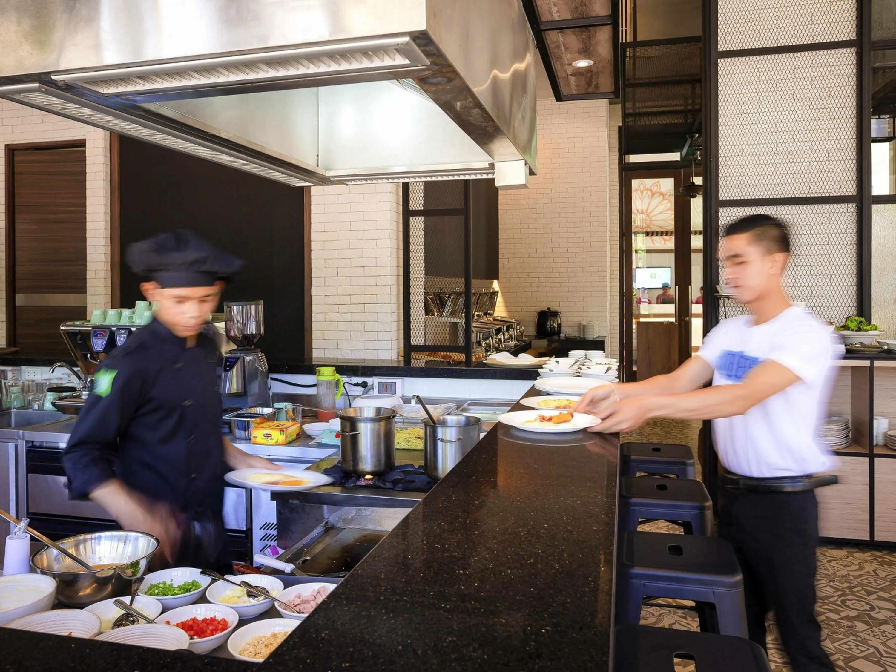 Breakfast in ibis Styles Siem Reap