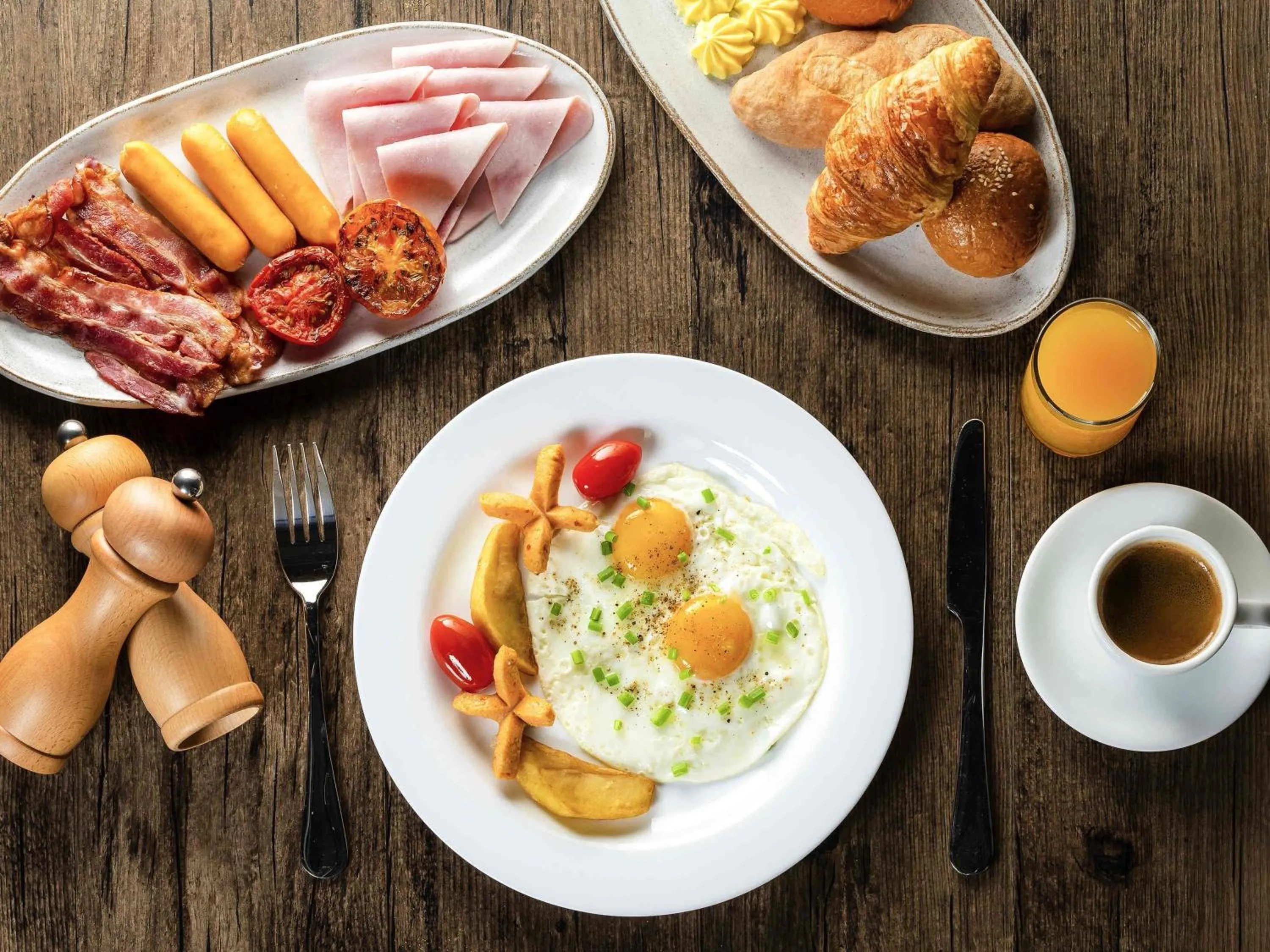 Breakfast in ibis Styles Siem Reap