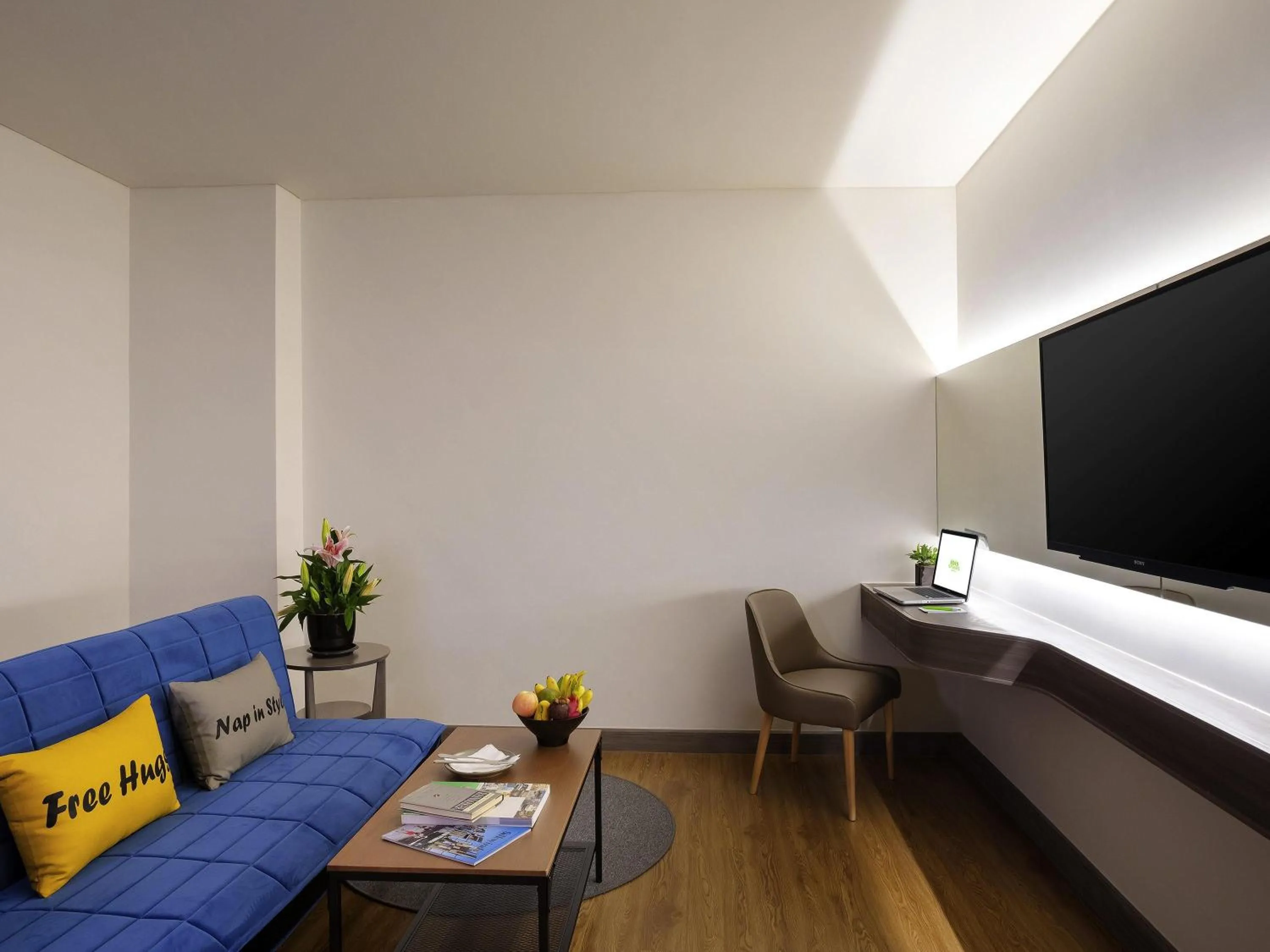 Bedroom in ibis Styles Siem Reap