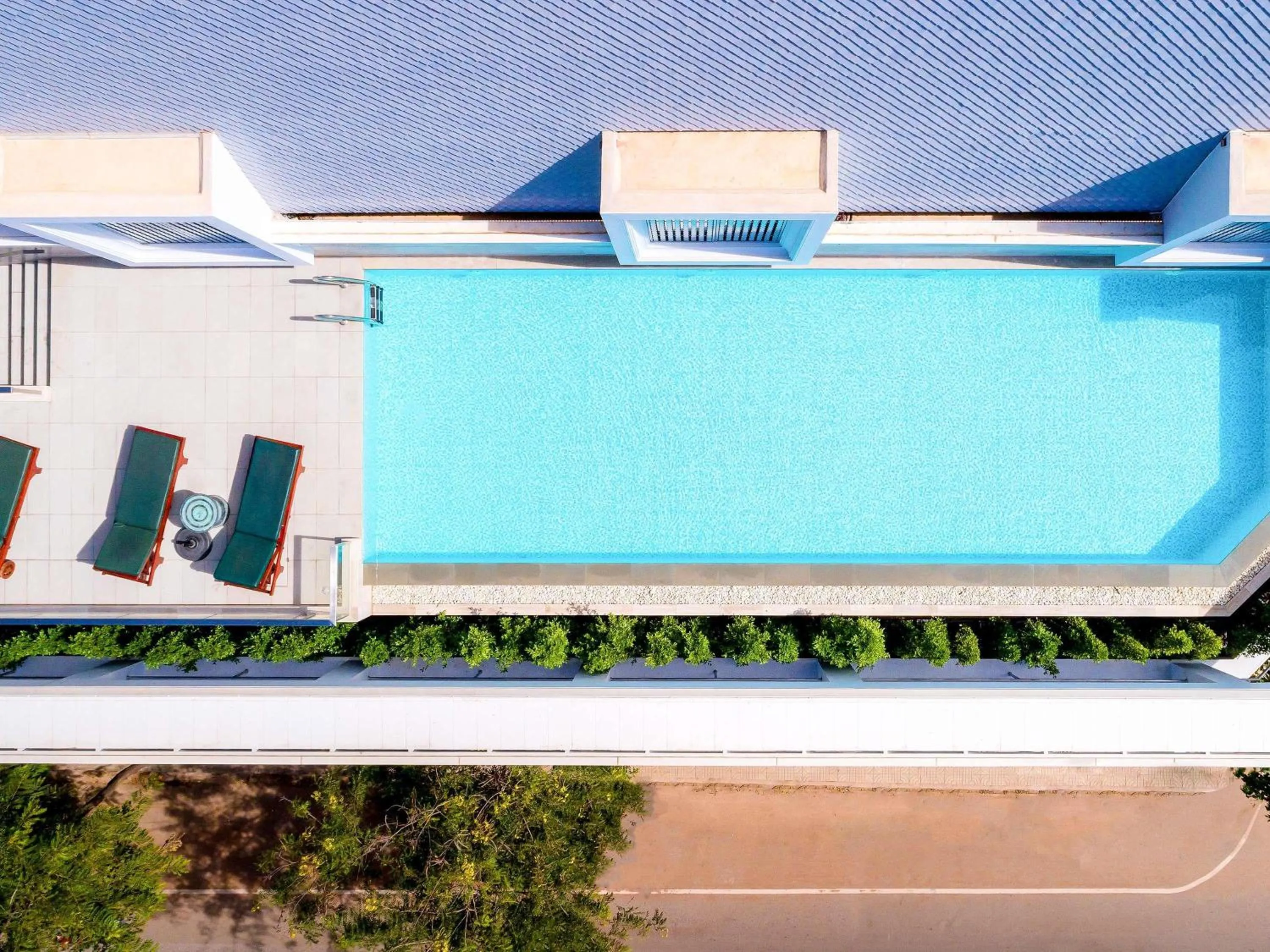Pool view in ibis Styles Siem Reap