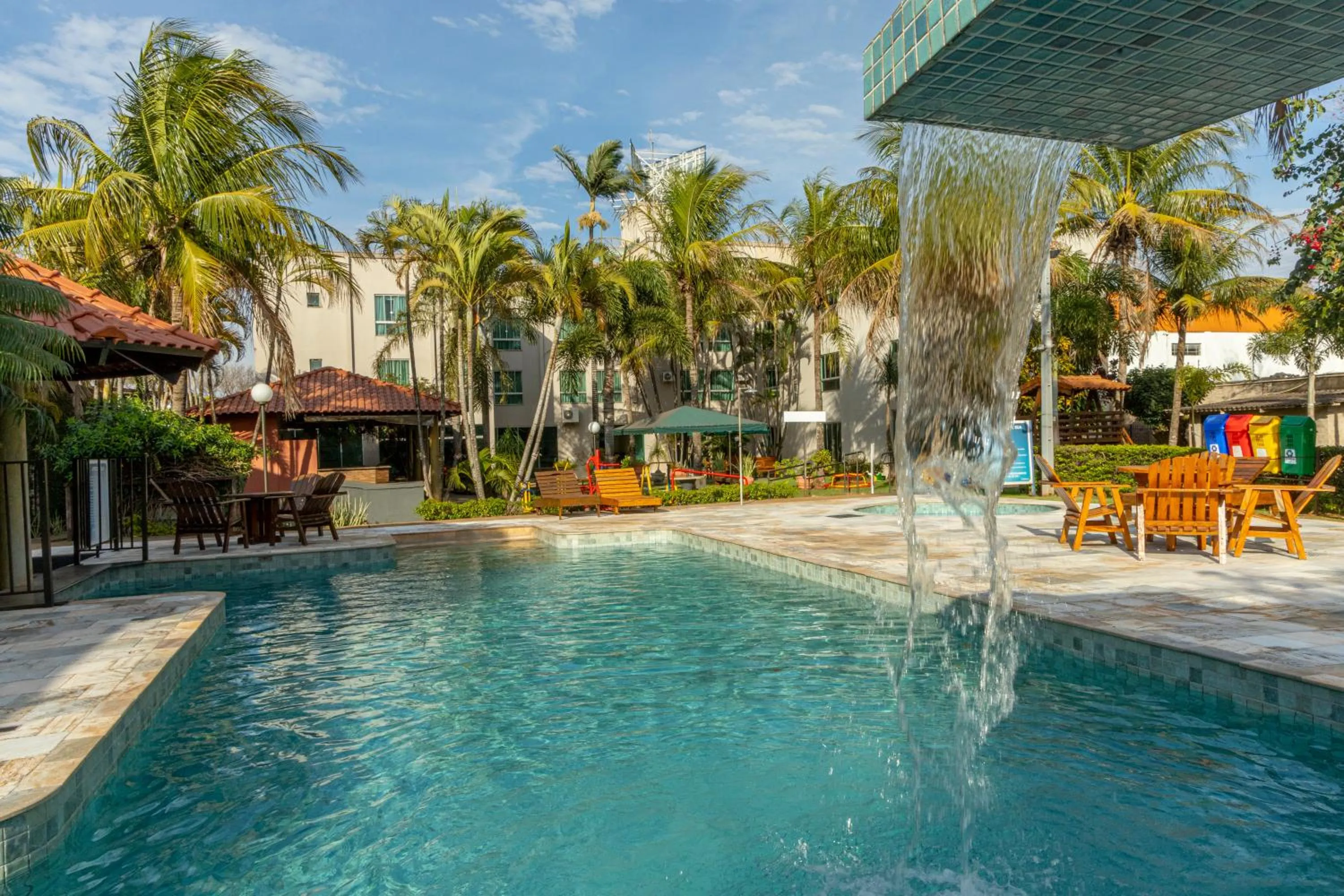 Swimming pool in Hotel GAPH Maringa - Economico Mini Resort