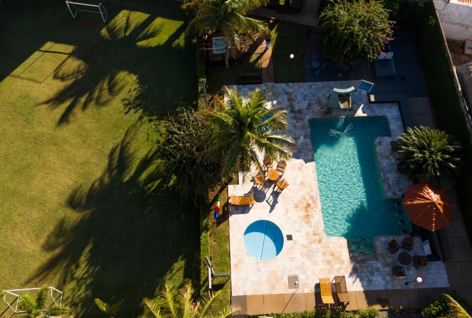 Pool view in Hotel GAPH Maringa - Economico Mini Resort