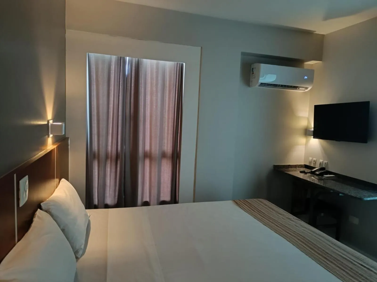 Bedroom, Bed in Hotel GAPH Maringa - Economico Mini Resort