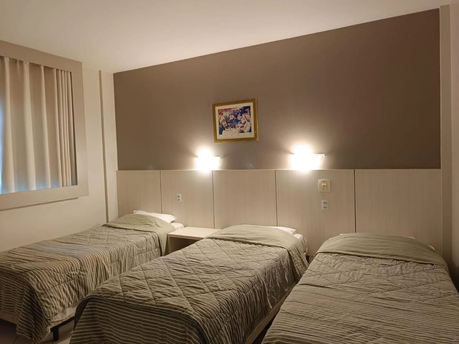 Bed in Hotel GAPH Maringa - Economico Mini Resort