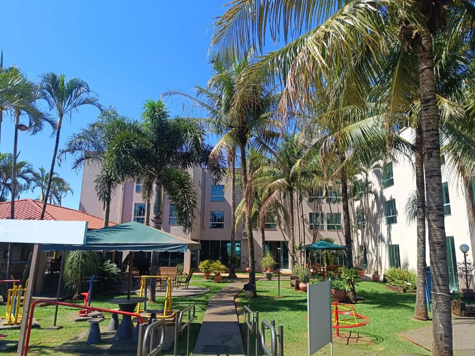 Garden in Hotel GAPH Maringa - Economico Mini Resort