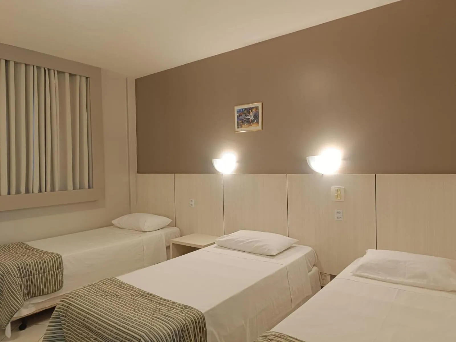 Bed in Hotel GAPH Maringa - Economico Mini Resort