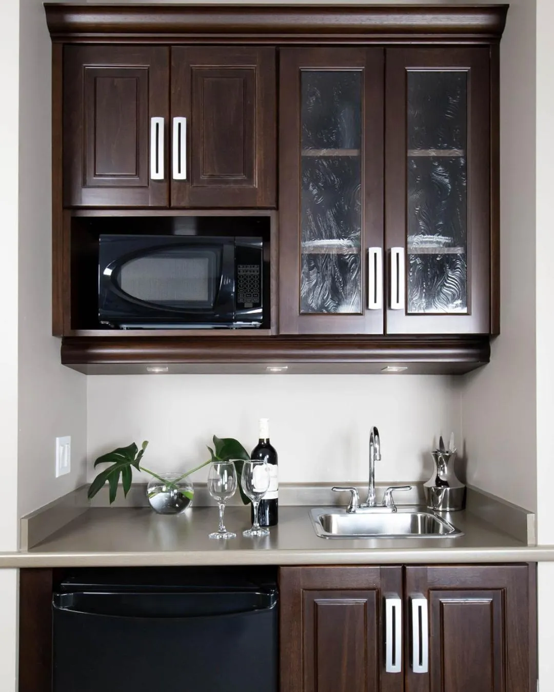 Kitchen or kitchenette in Retro Suites Hotel