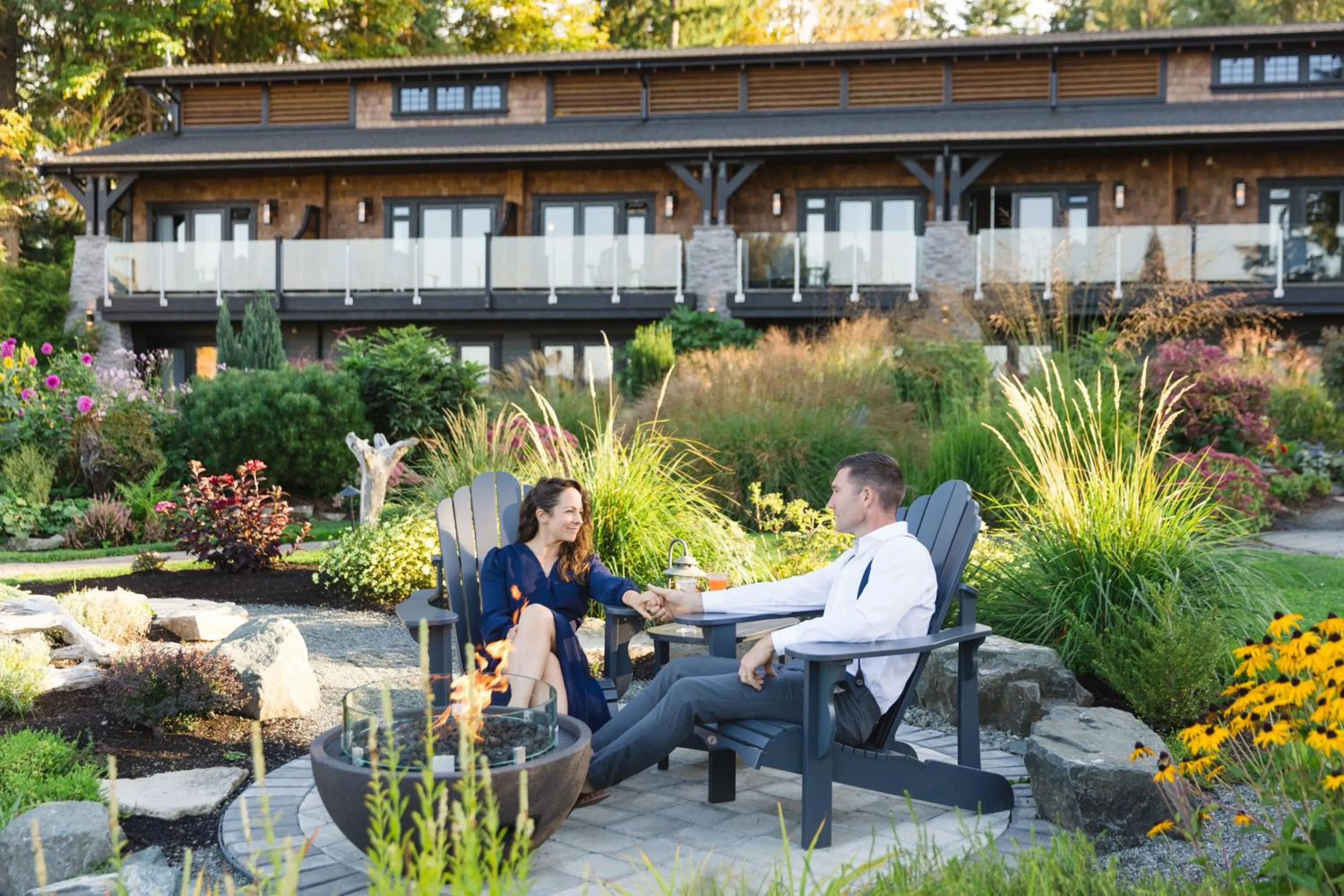 Property building in Kingfisher Pacific Resort & Spa