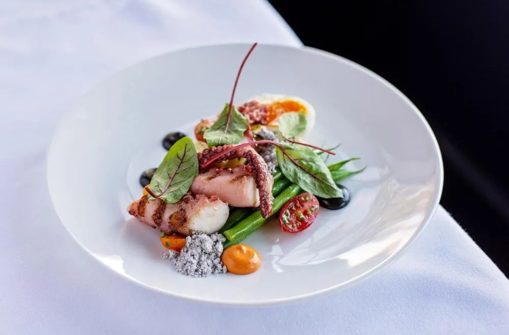 Food close-up in Kingfisher Pacific Resort & Spa