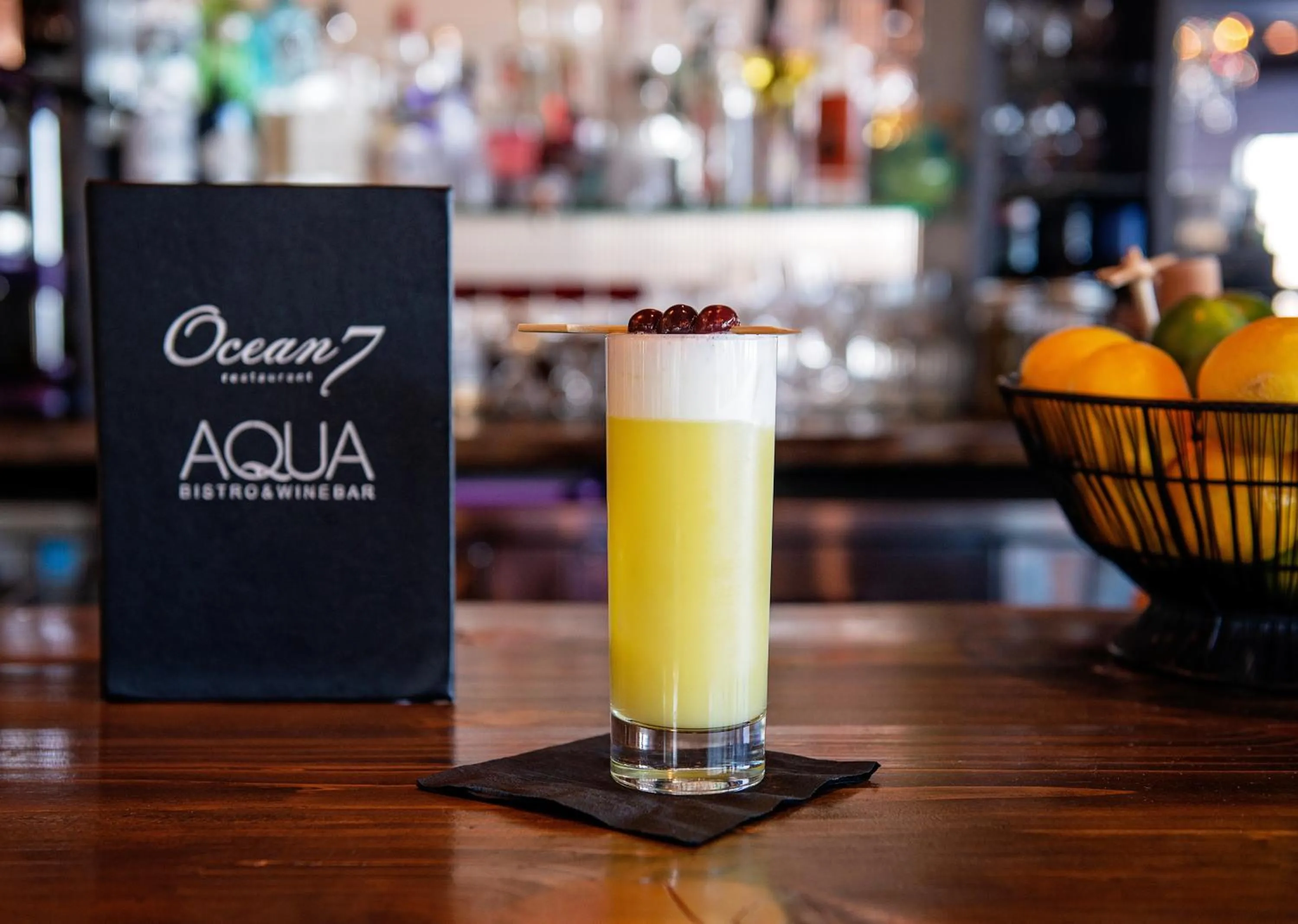 Alcoholic drinks in Kingfisher Pacific Resort & Spa