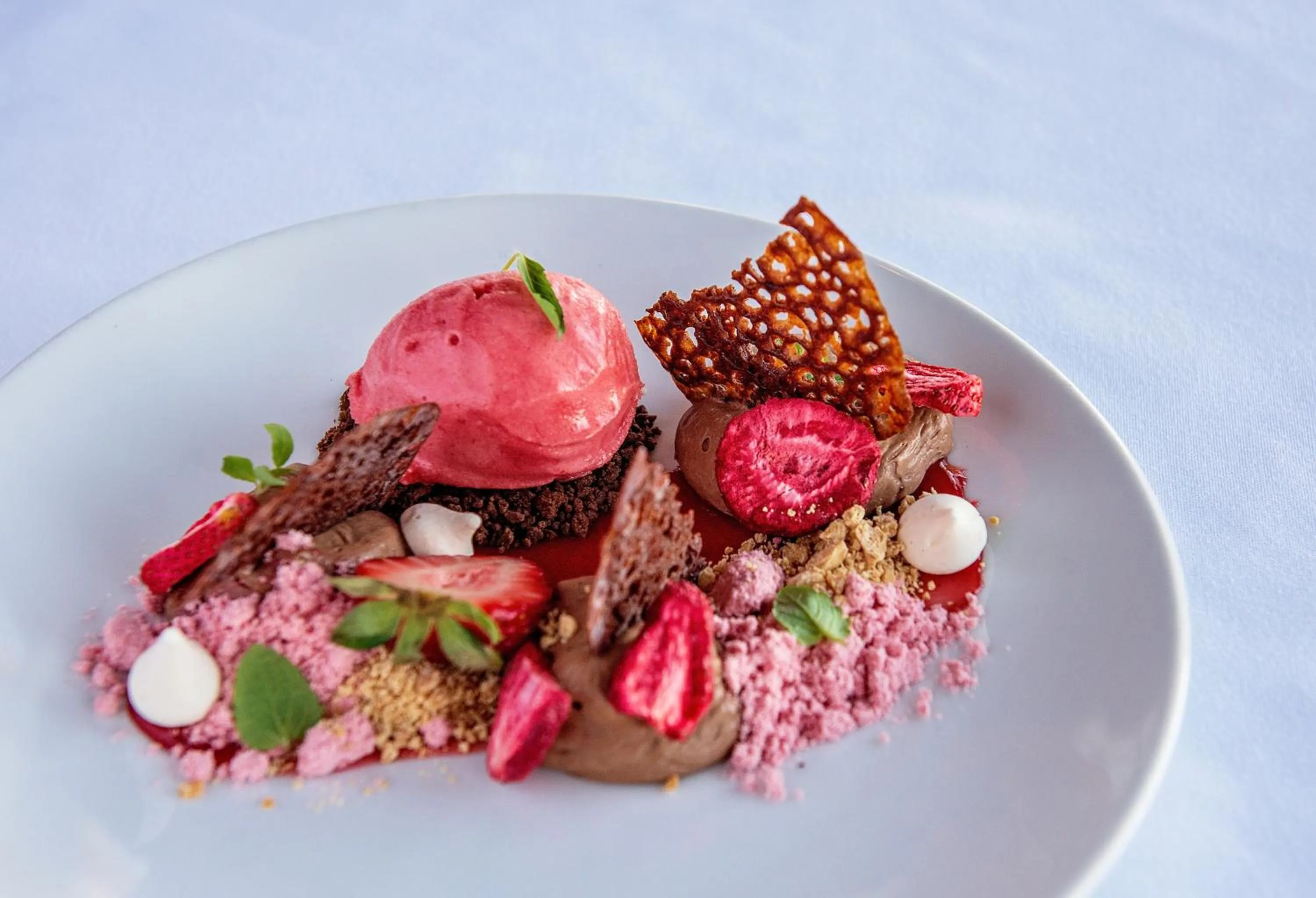 Food close-up in Kingfisher Pacific Resort & Spa