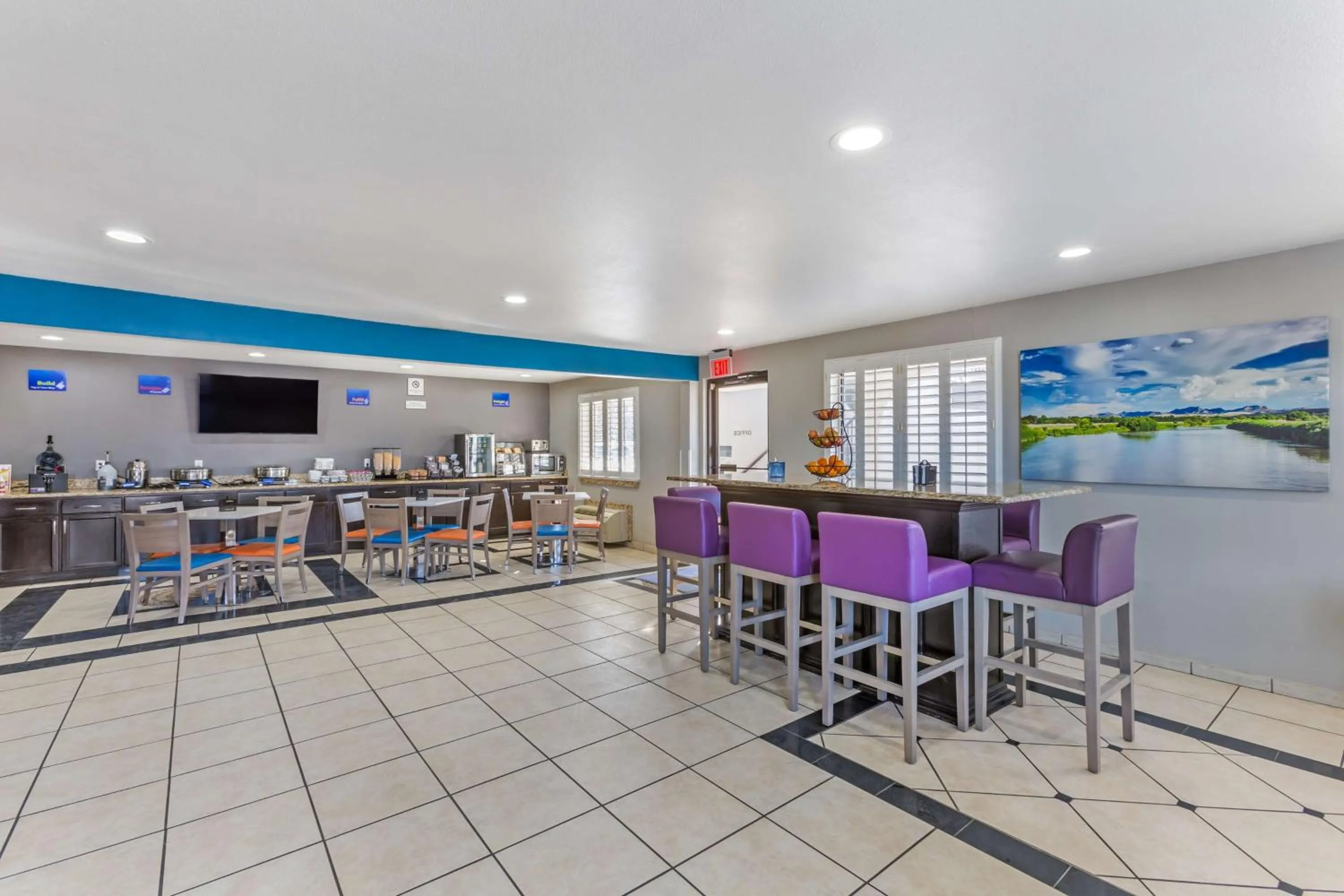 Breakfast in Best Western Sunland Park Inn